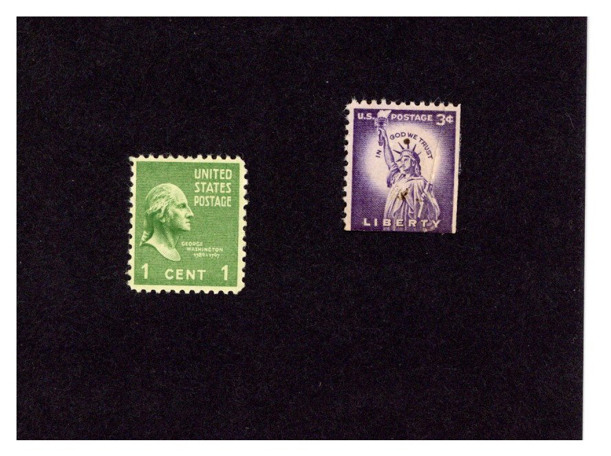 1900's Two Postage Stamps