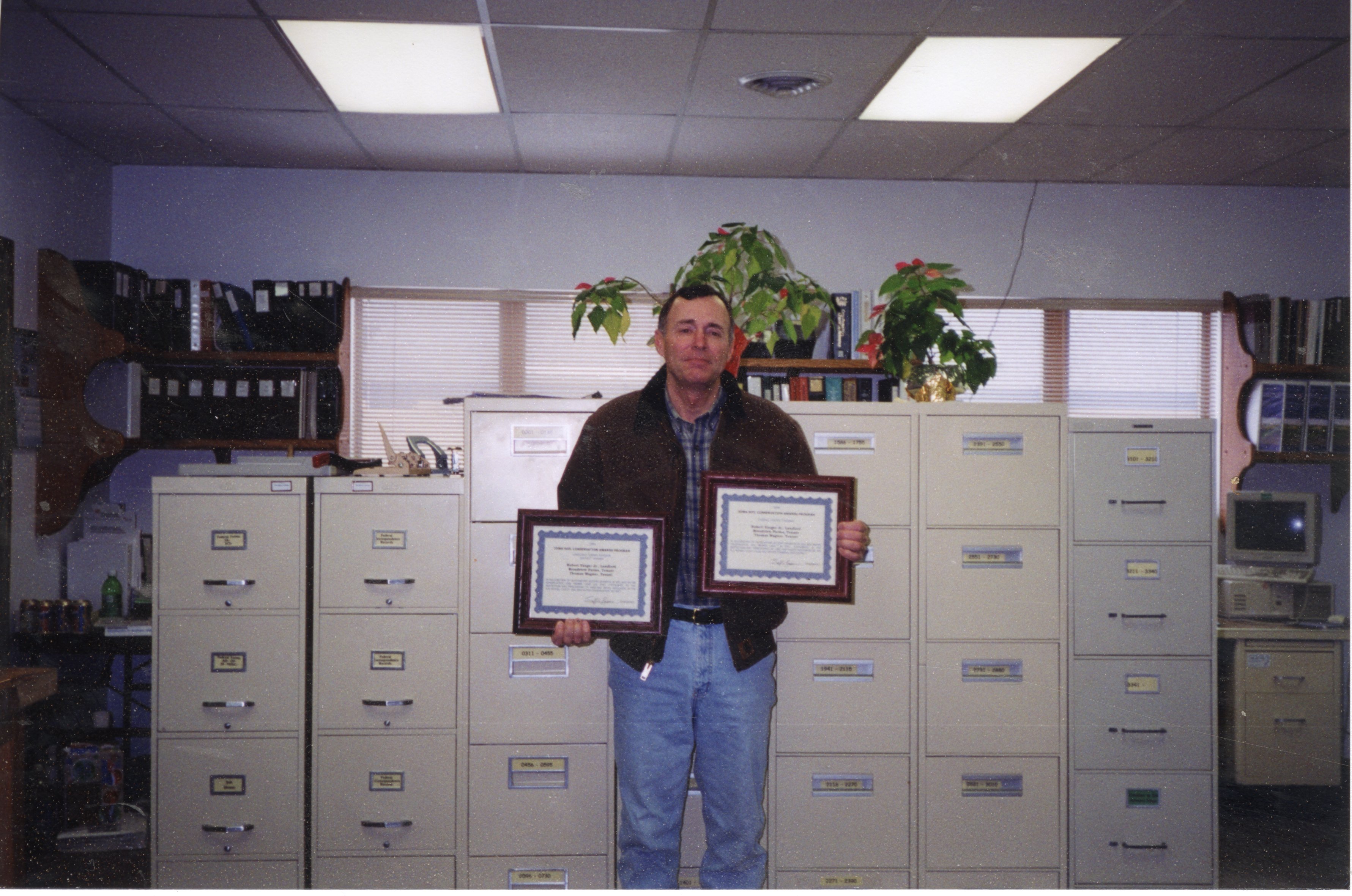 2000  Thomas Wagner Shows Award Certificates