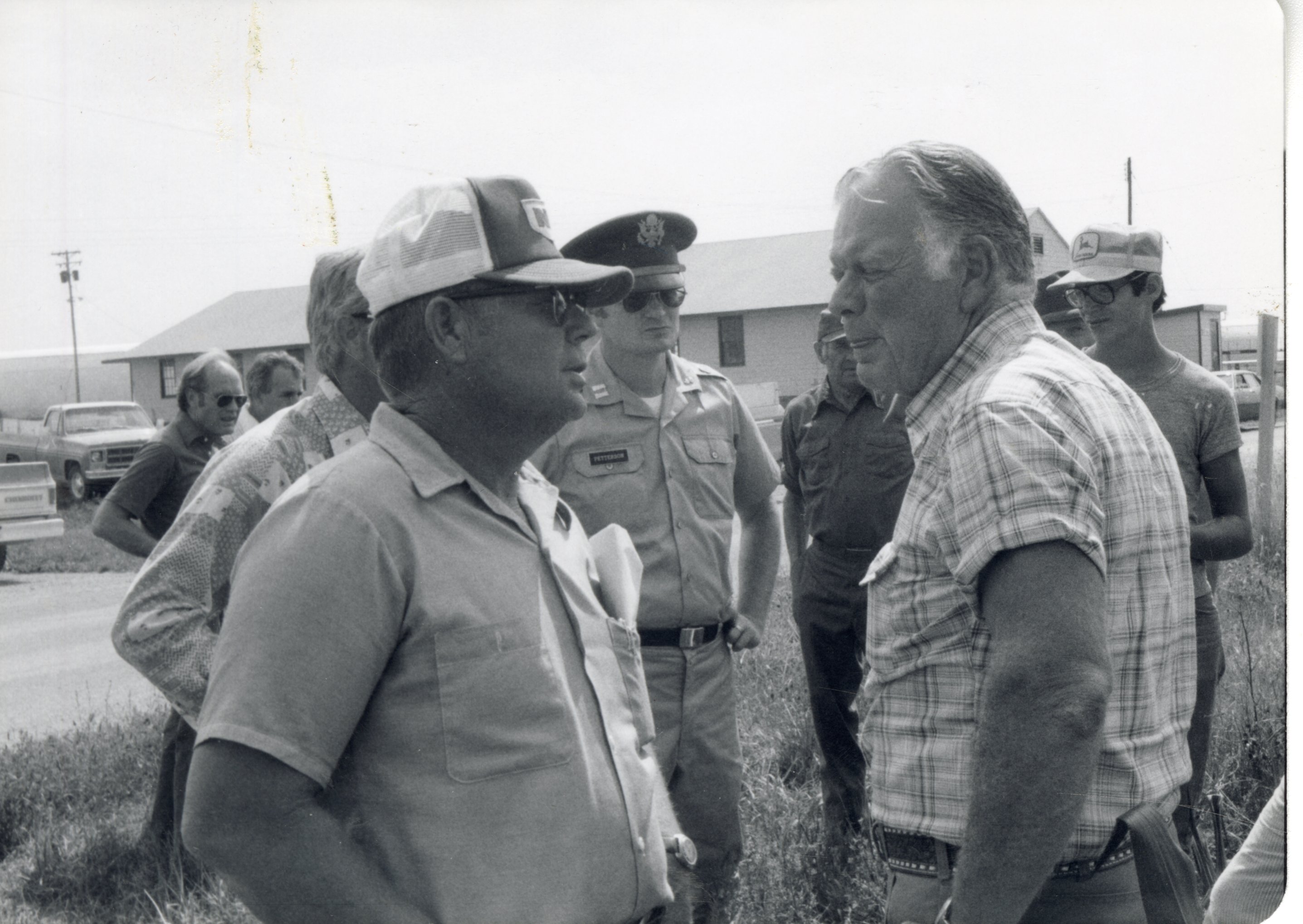 1978 Men on no-till tour