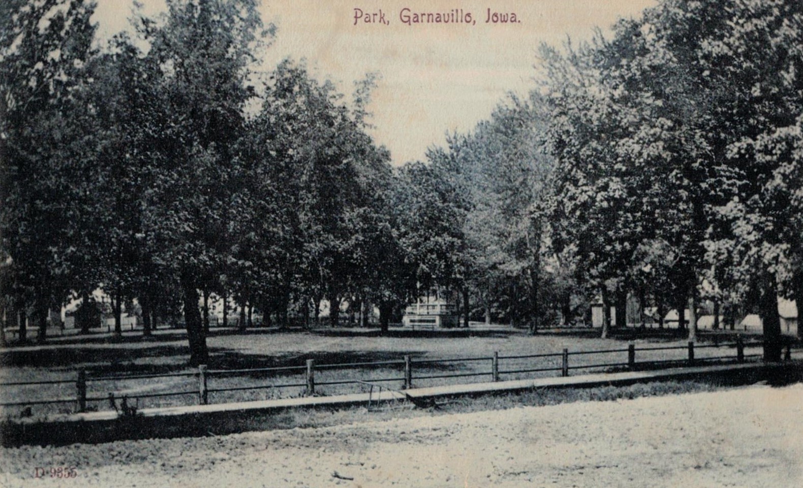 Garnavillo, City Park - 1907