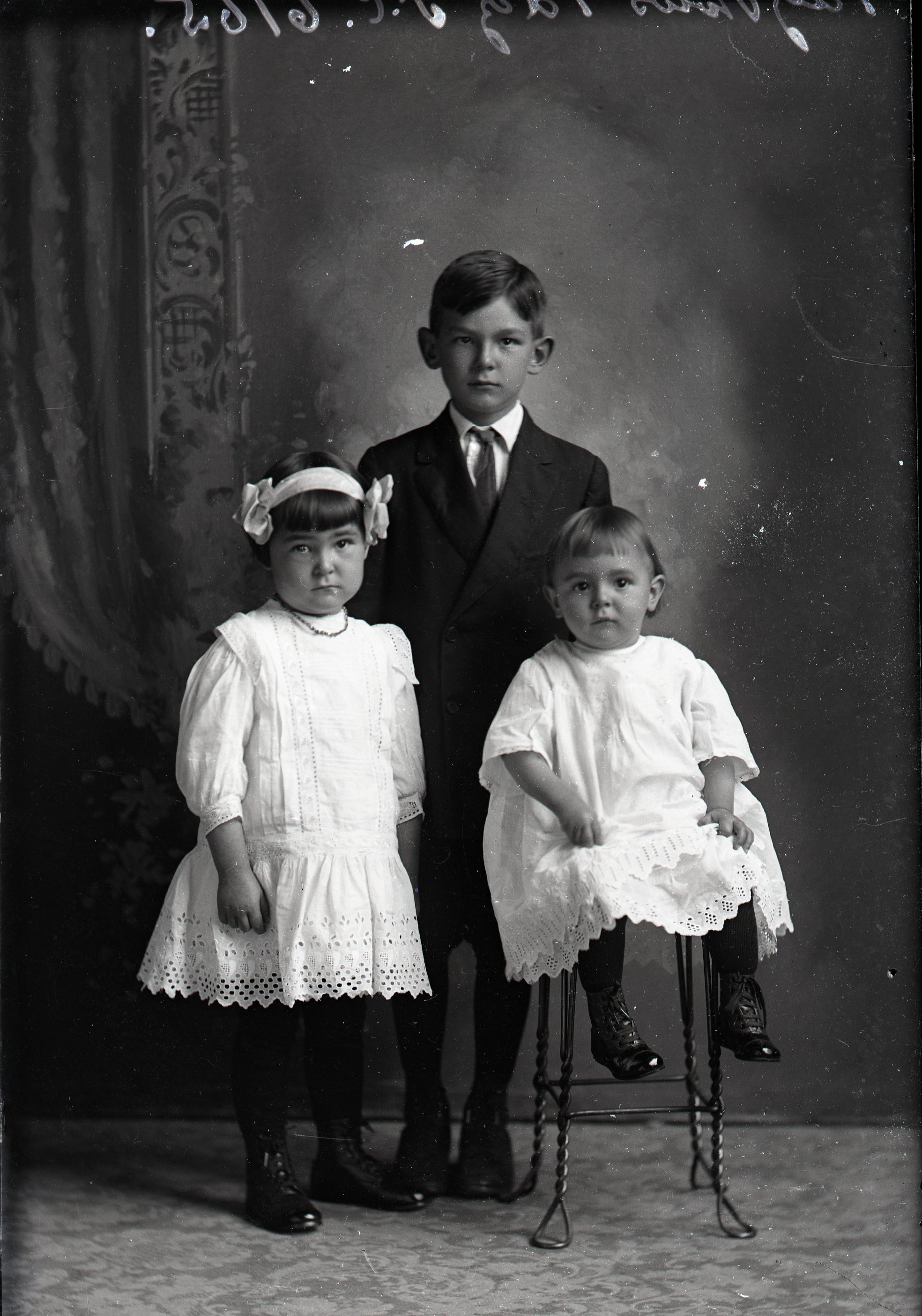 Three children