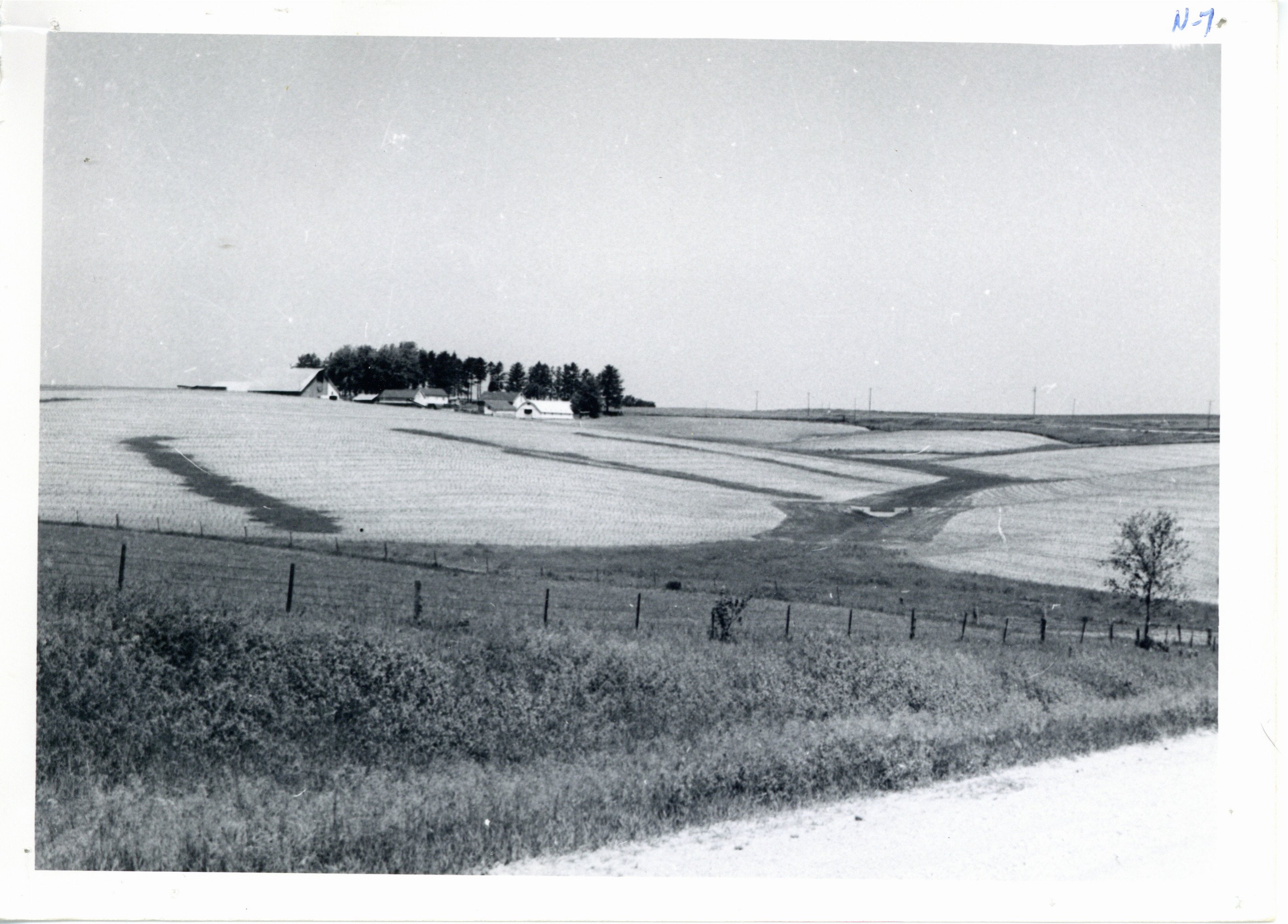 Waterway on Victor Kieper's land
