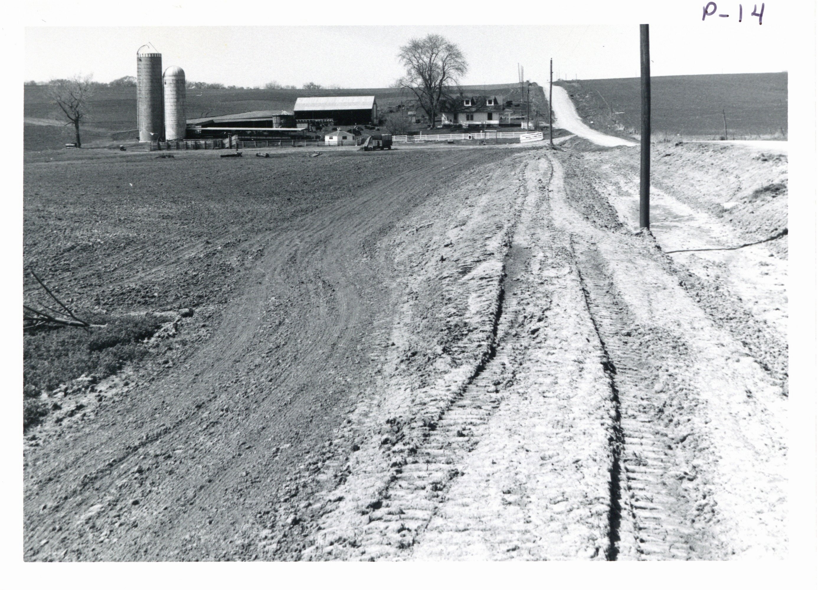 Harold Sullivan diversion terrace, 1967