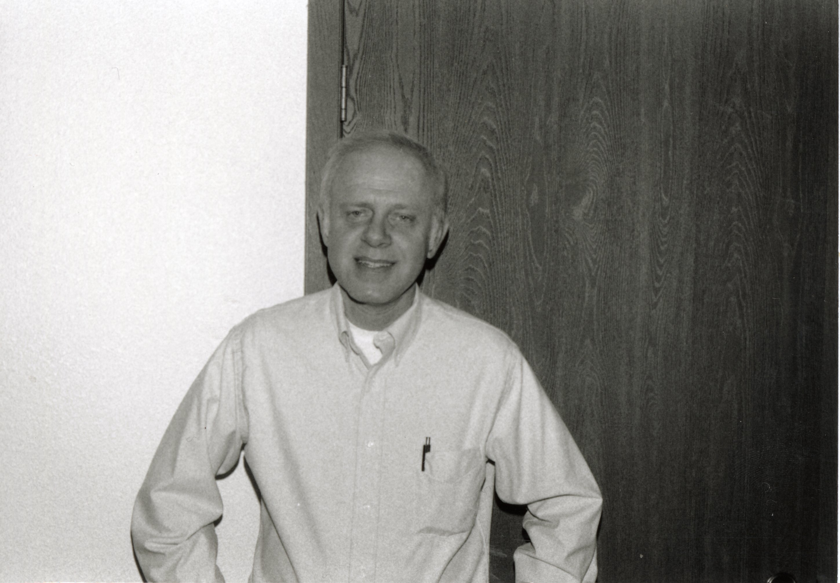 1990  Darrell Belzer, Earth Team Volunteer in the Soil Conservation Service office in Burlington, Iowa