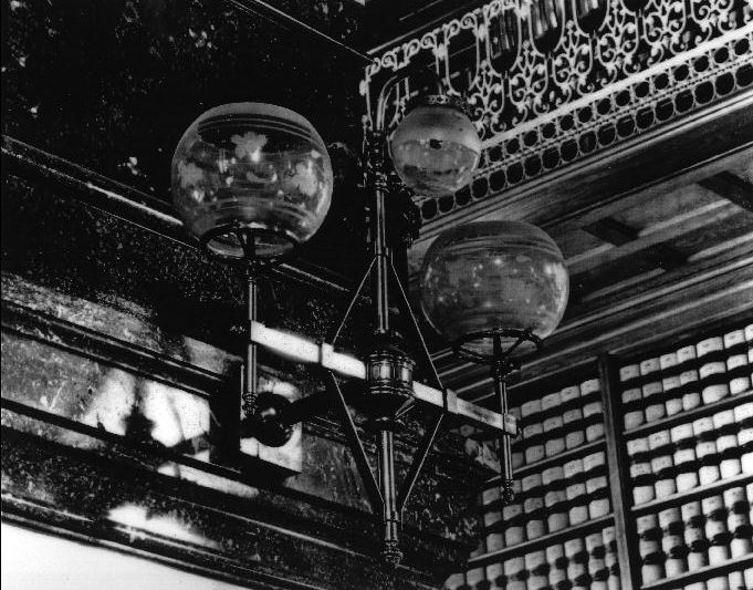 Law Library gas light