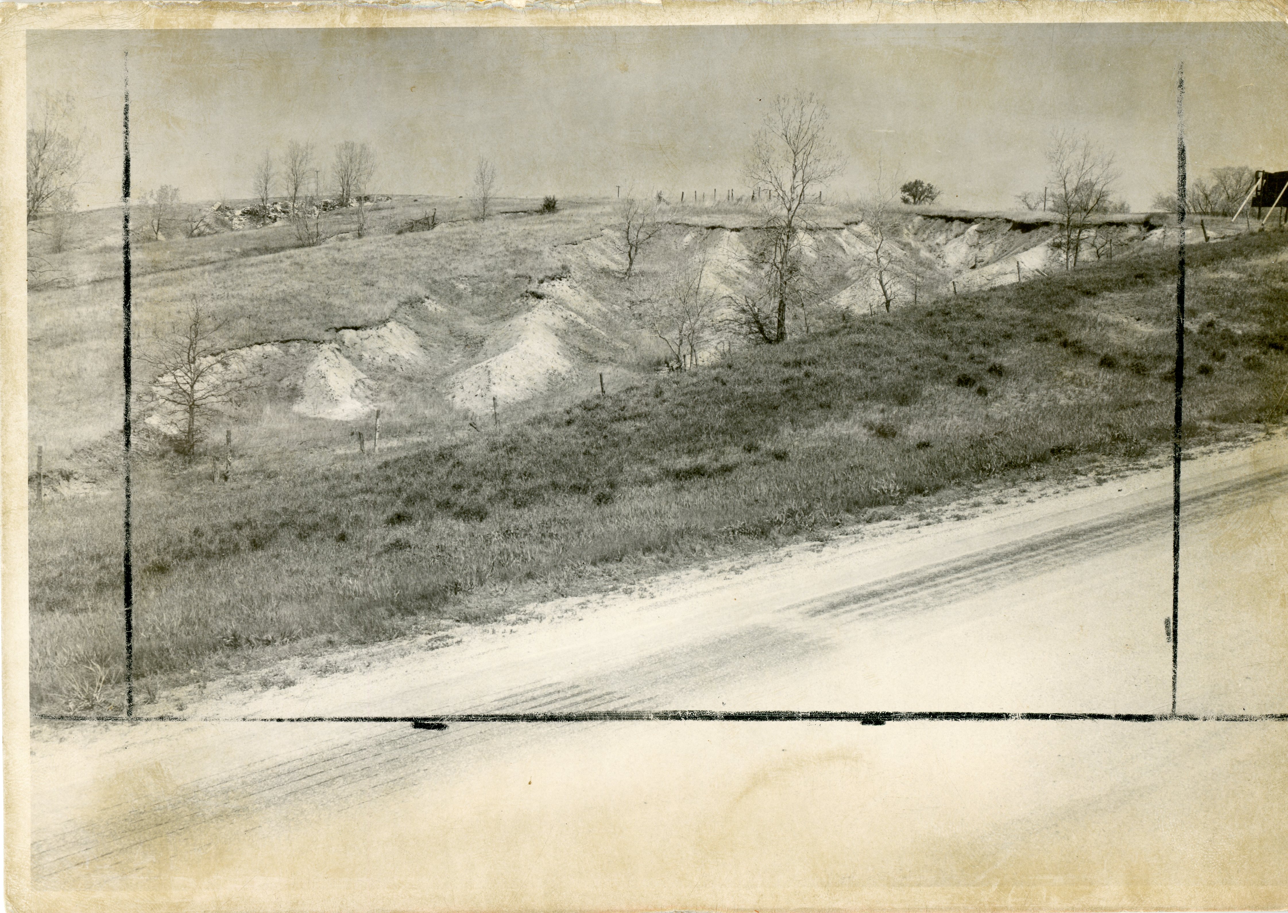 Gully erosion, 1966