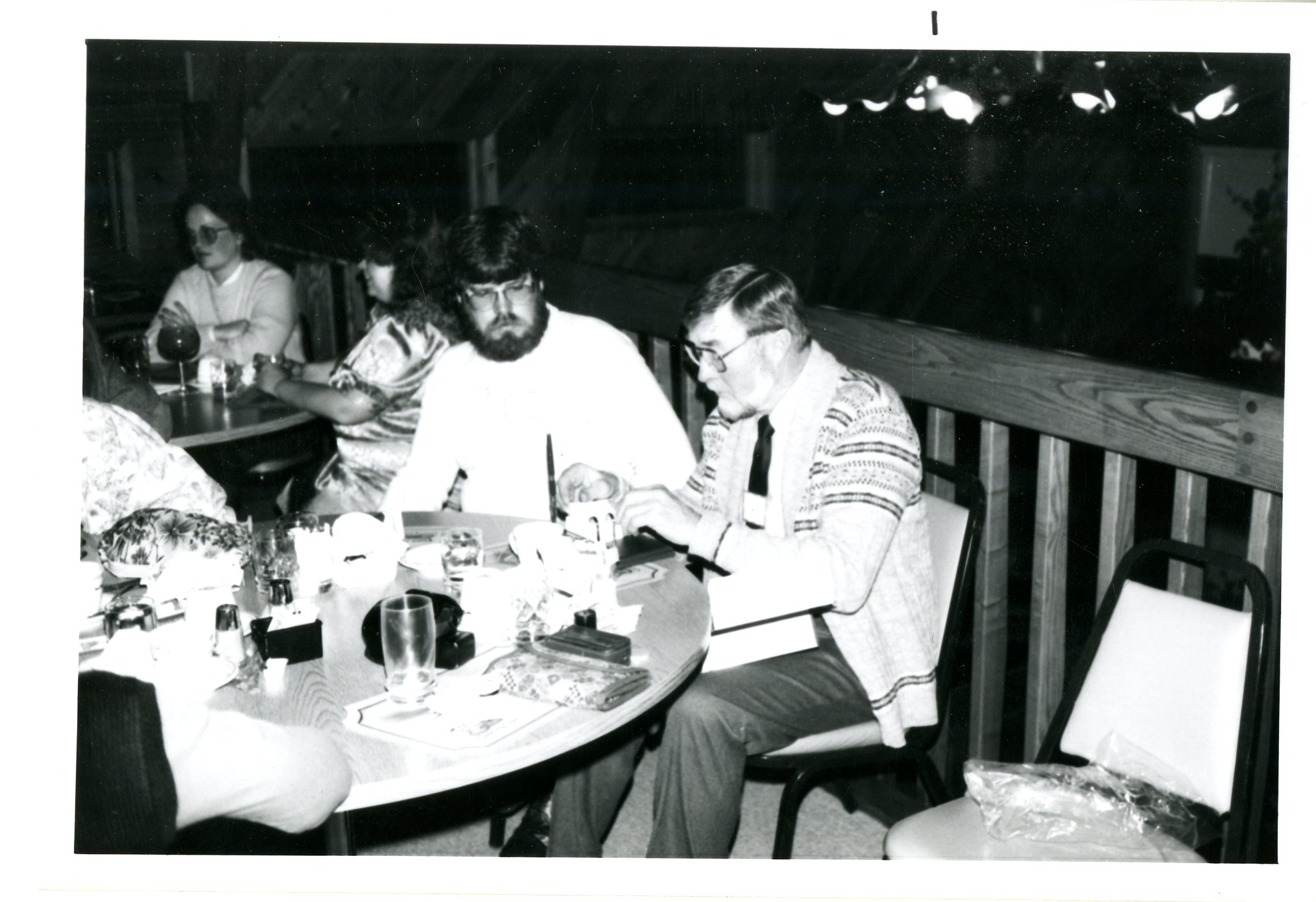 Two Men at Table at Tara Hills County Club