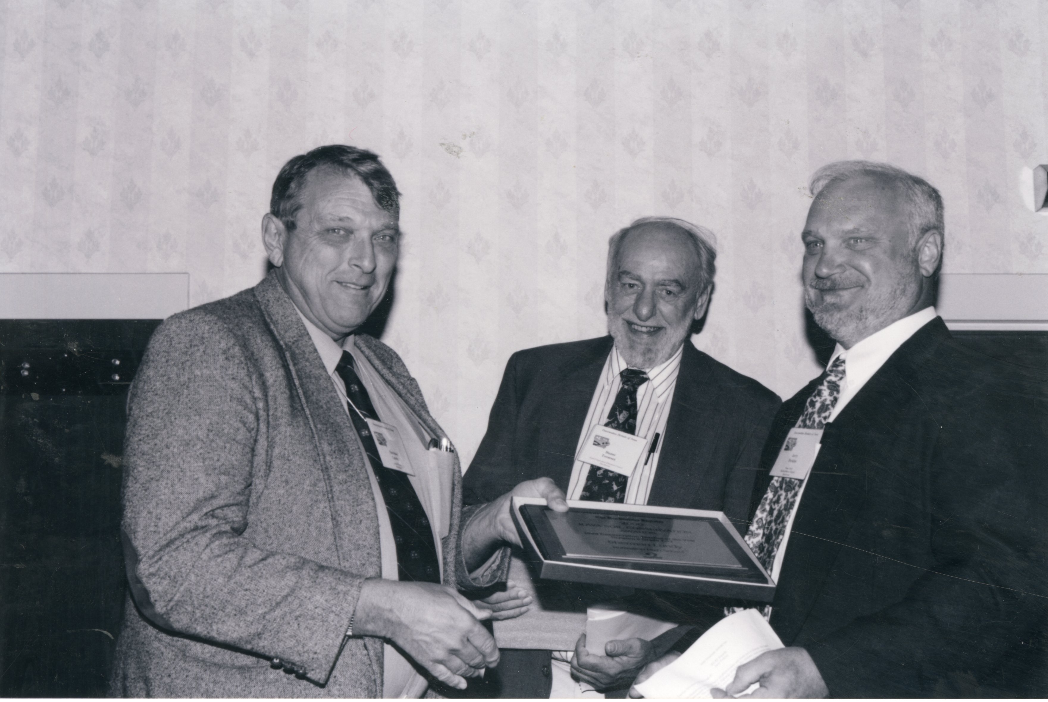 2000 - Sherman Lundy Recognized as Outstanding Conservation Teacher