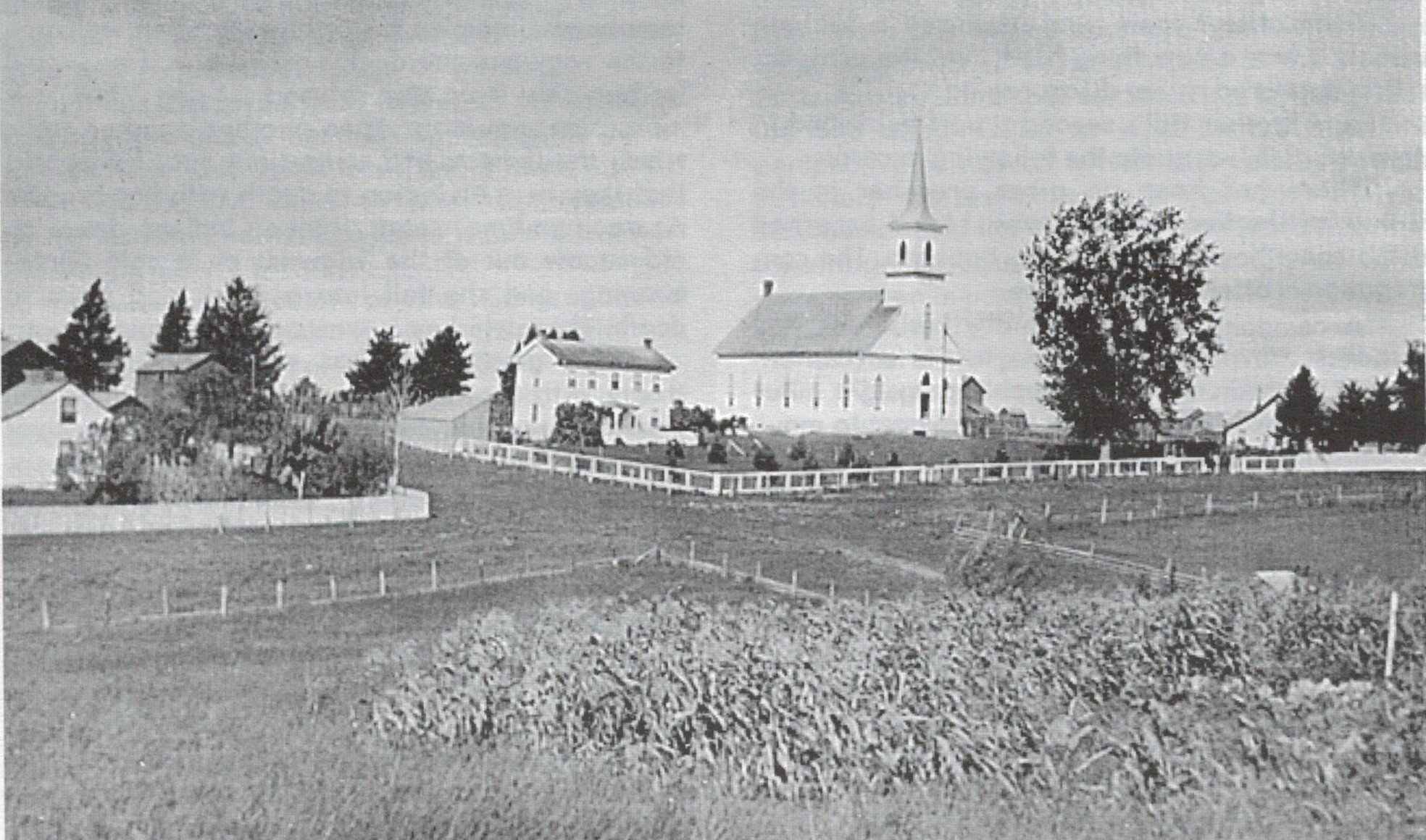 St. Paul Lutheran Church in Garnavillo, Iowa -1880-1908