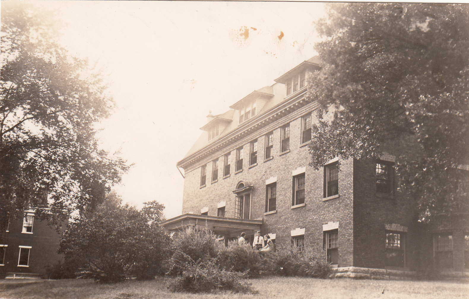 001 Campus view at Parsons College