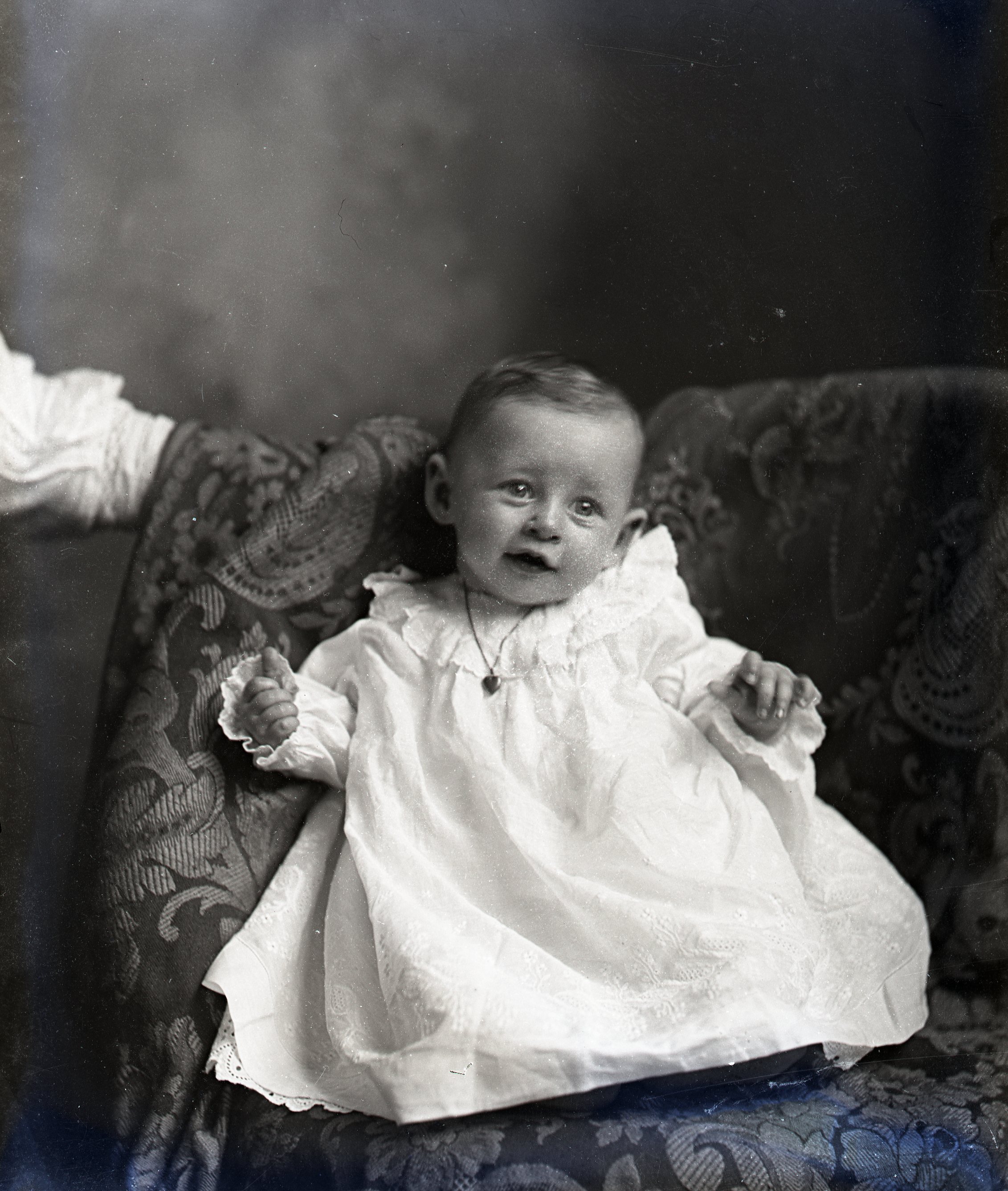Infant smiling
