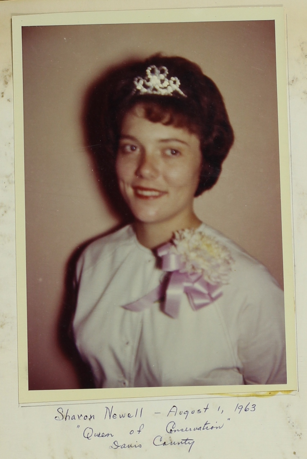 1963 - Sharon Newell, Queen of Conservation