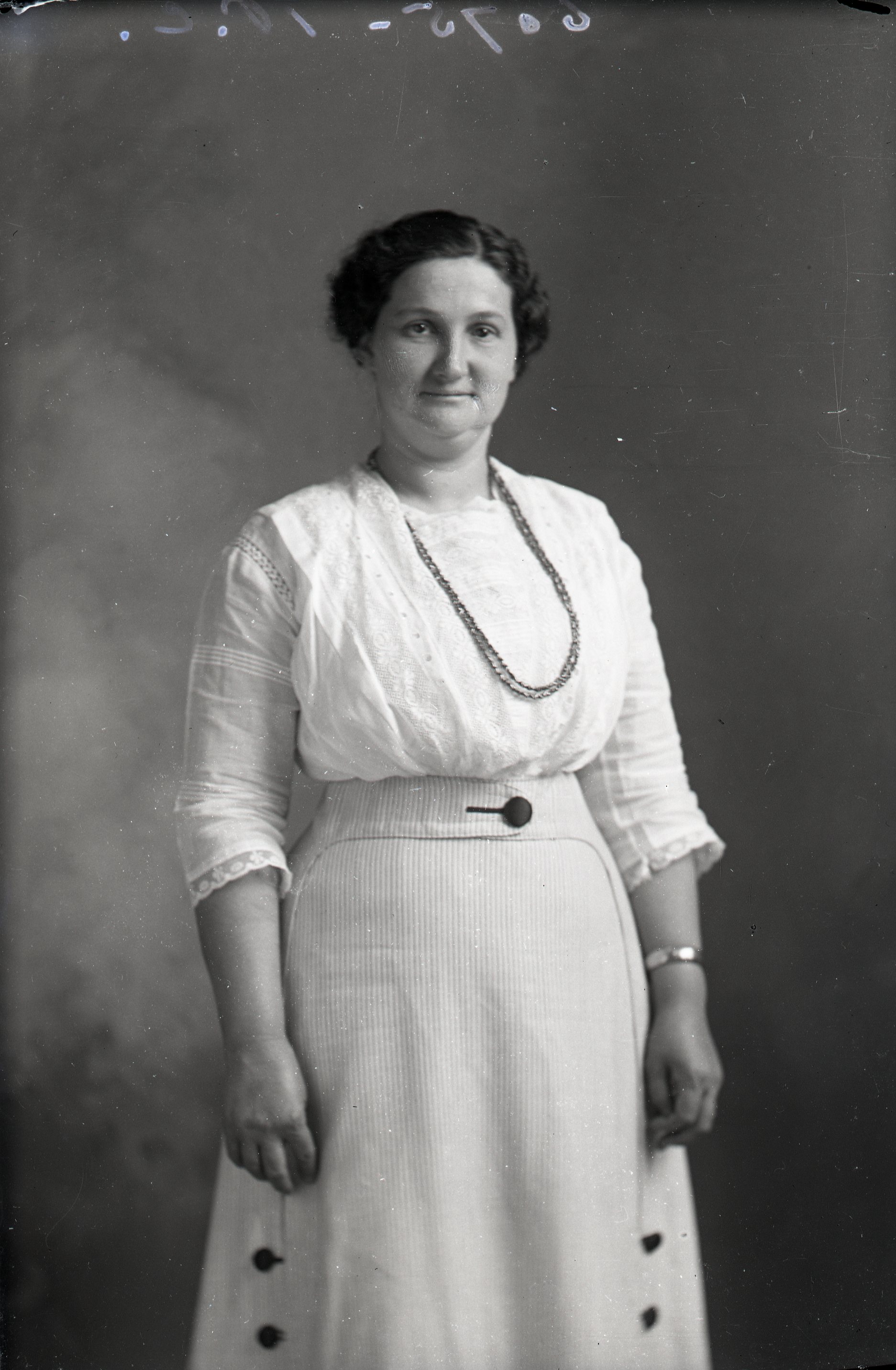 Woman with necklace
