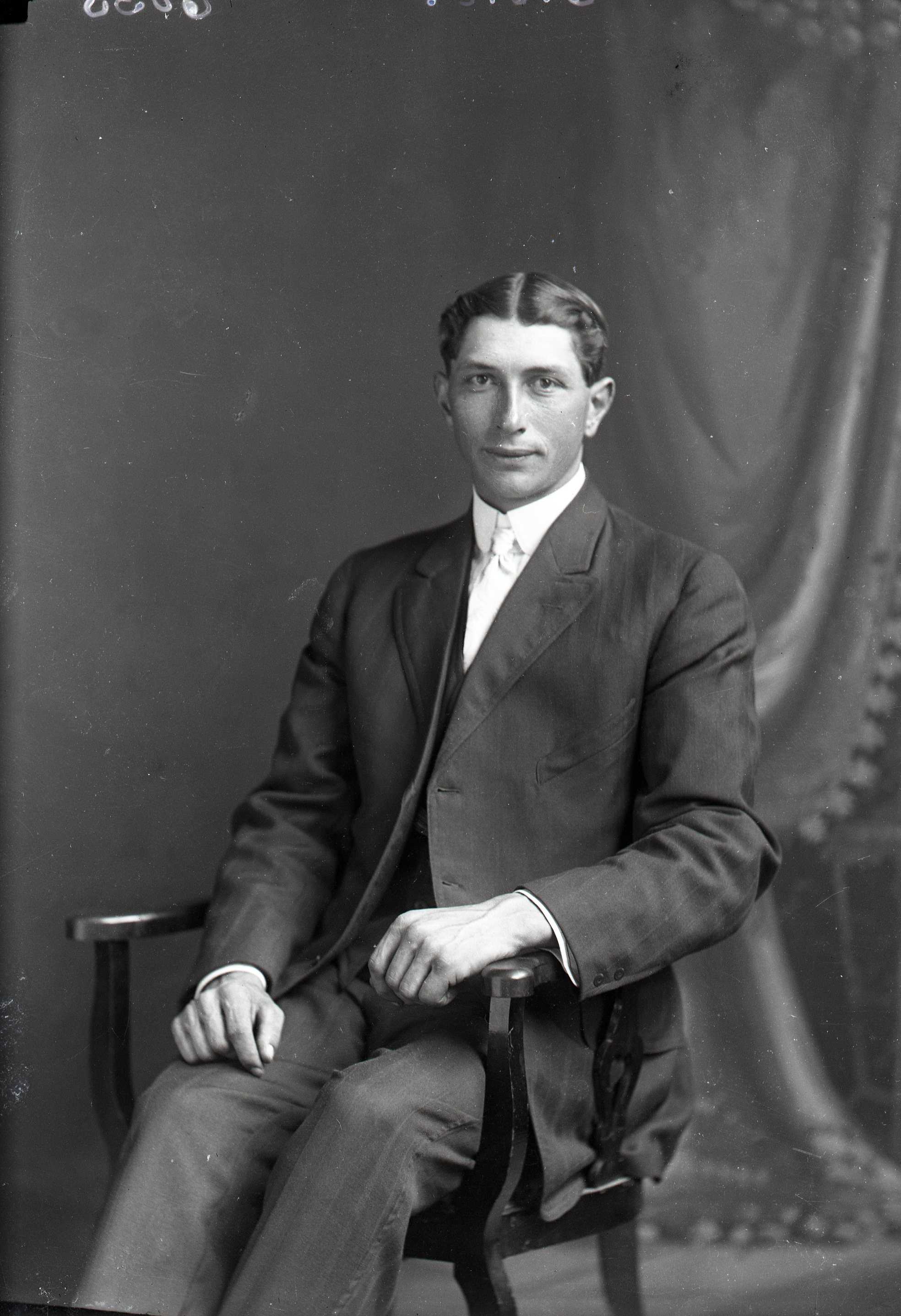 Man seated