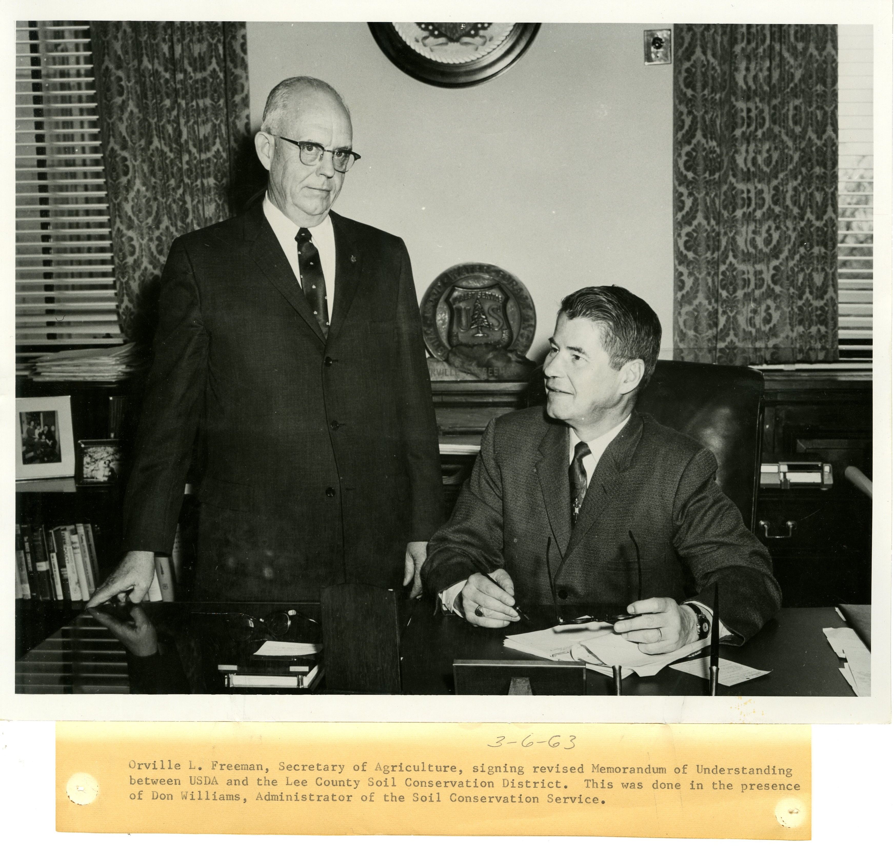 Orville L. Freeman, Secretary of Agriculture
