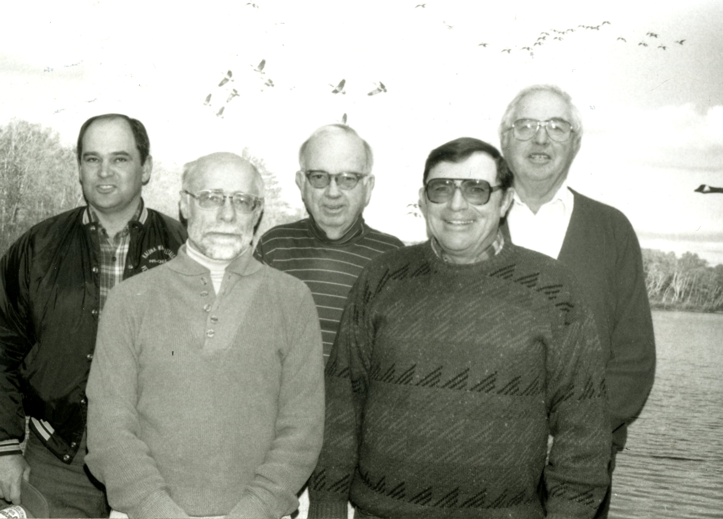 1992 Five Des Moines County Commissioners