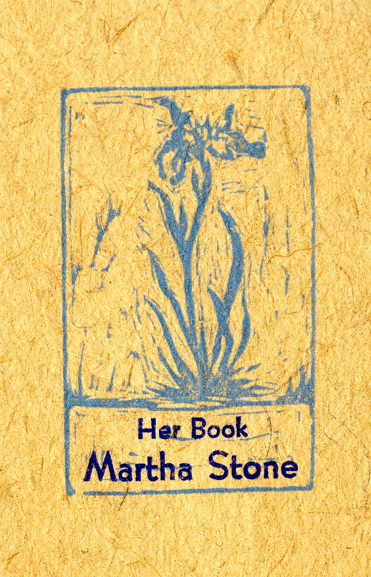 Martha Stone Bookplate 