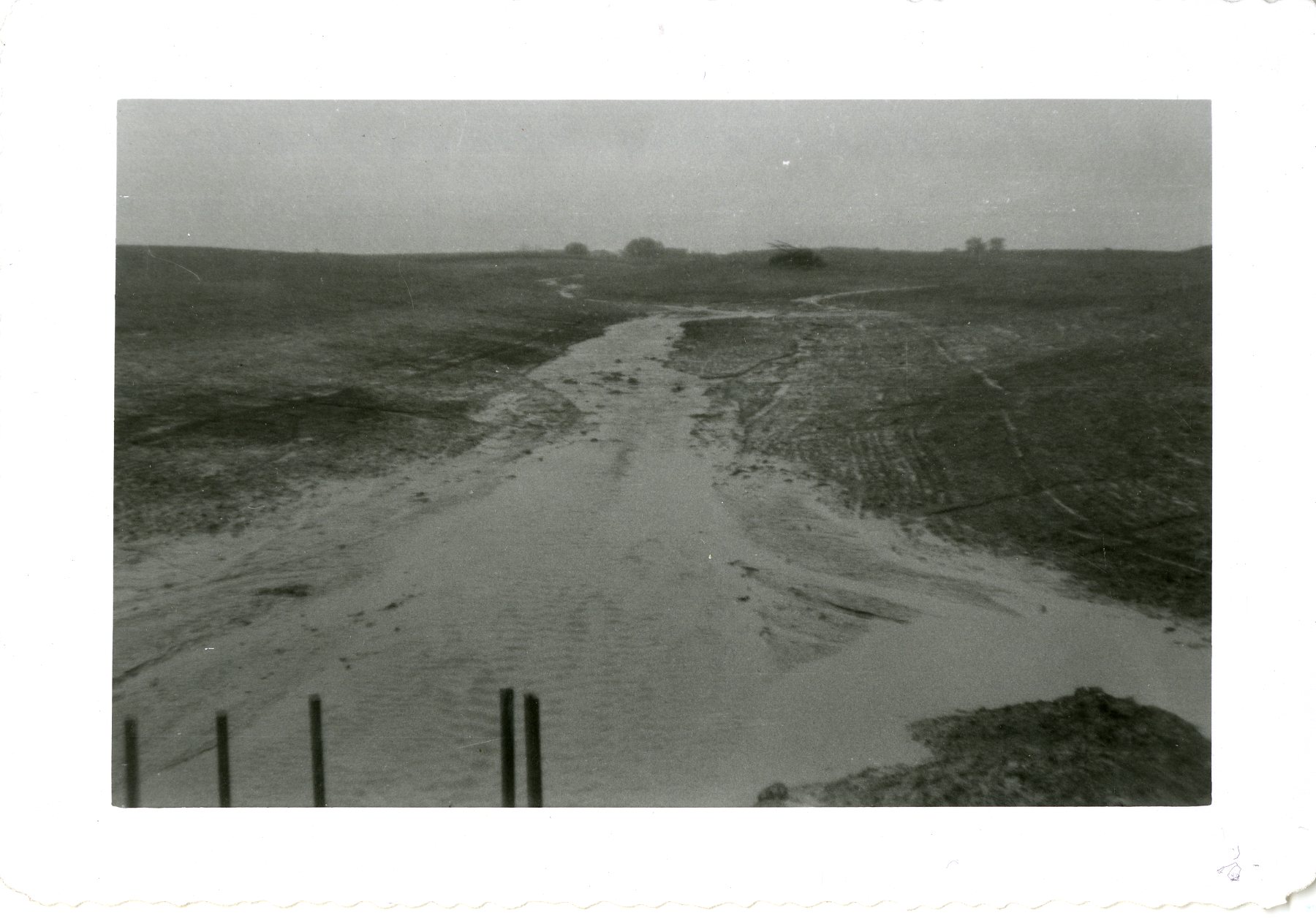 Waterway on J&R Foster Farm, 1959