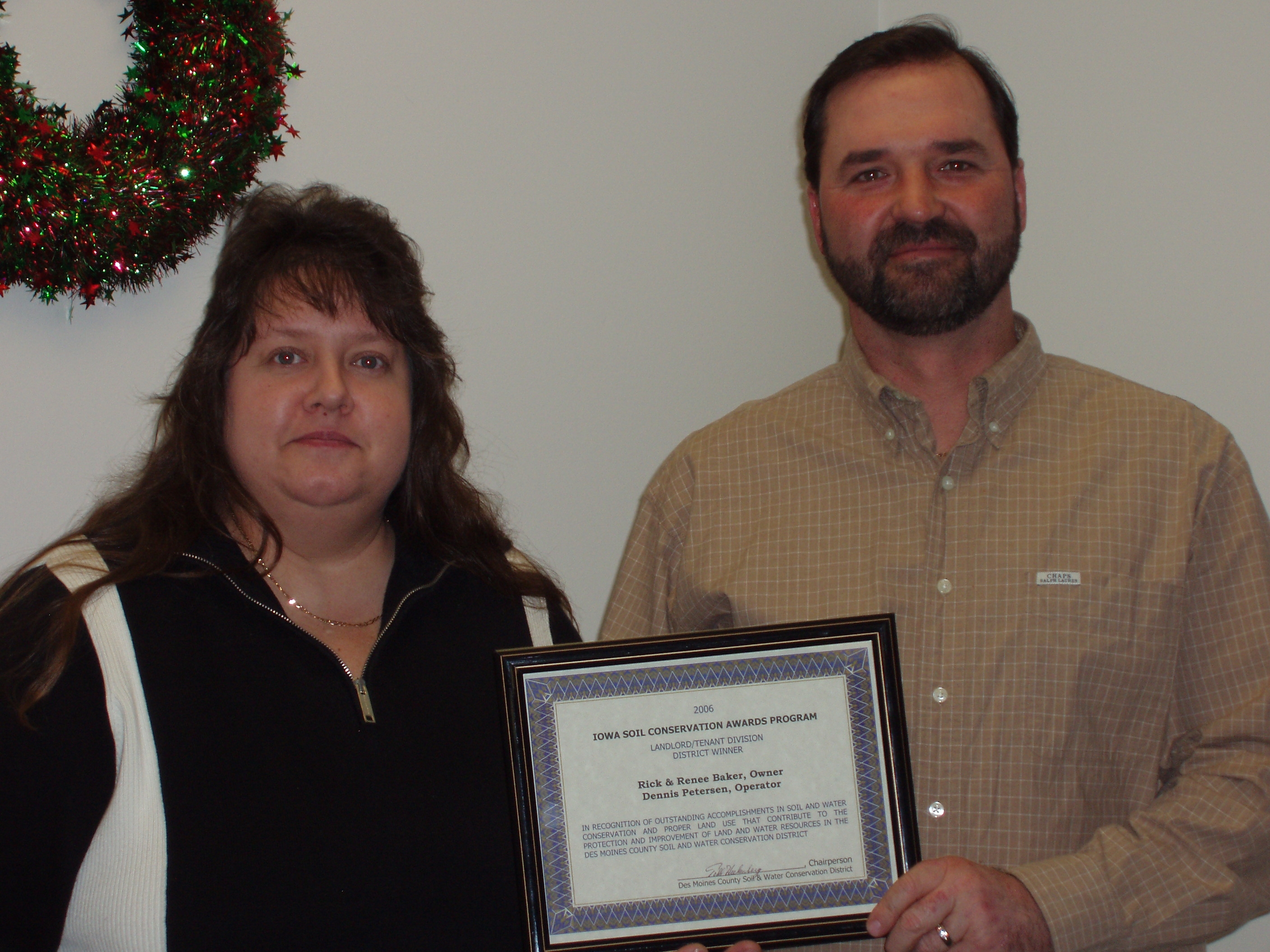 2006 Bakers win conservation award