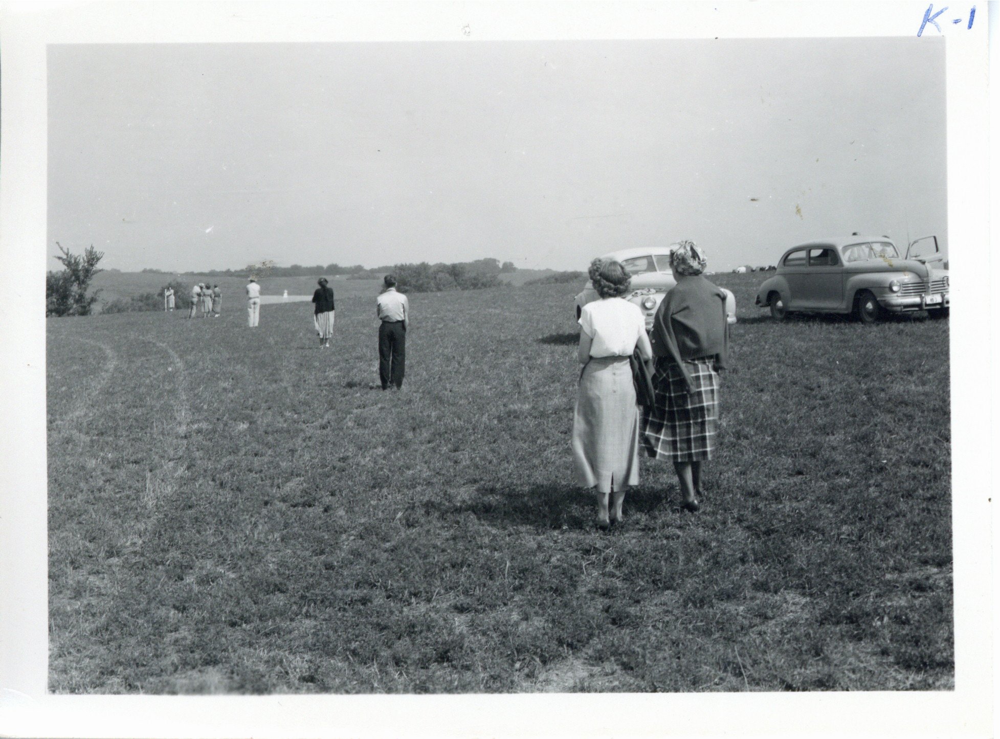 Teaching contour layout, 1947