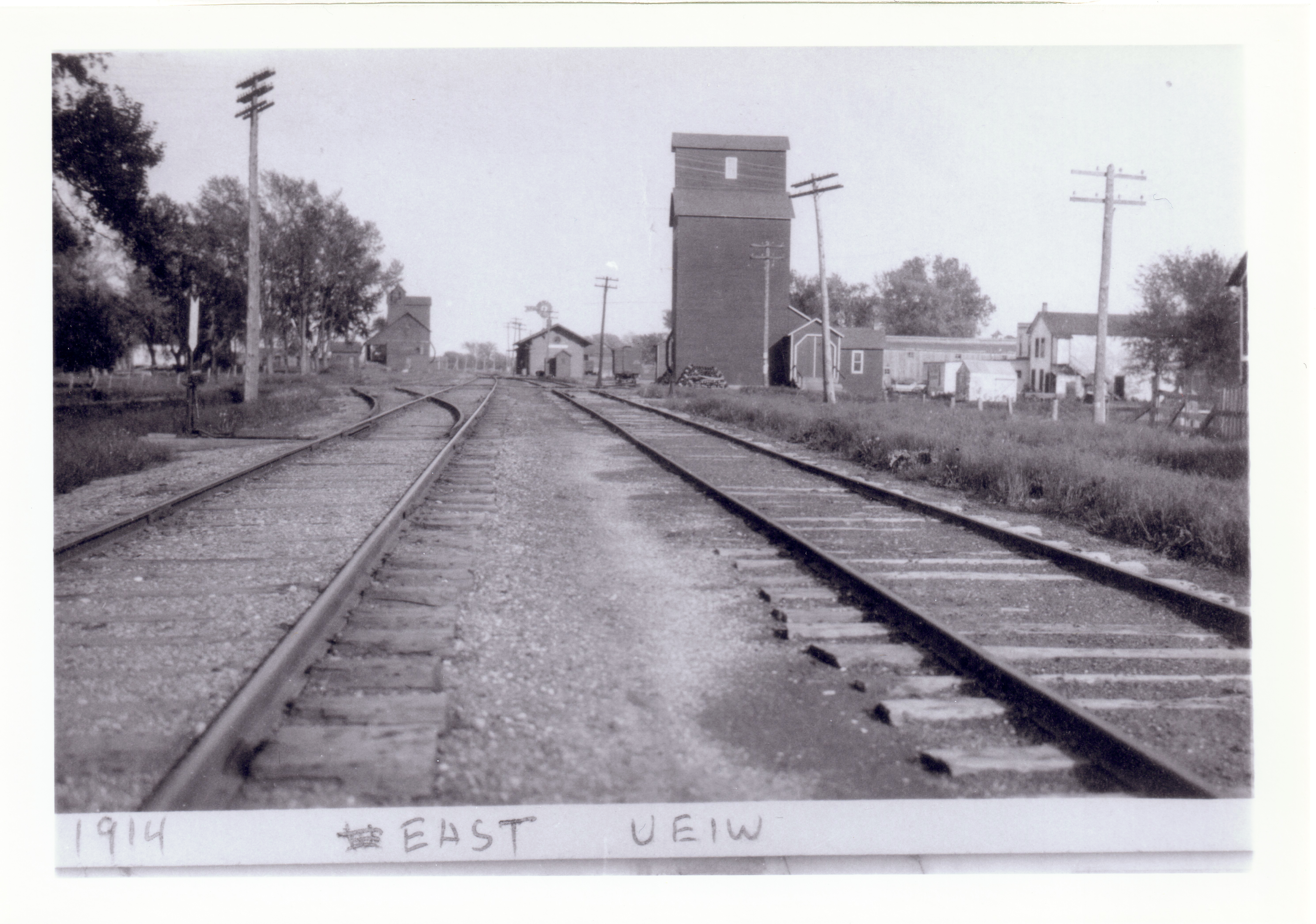 Waukee Railroad station circa 1914