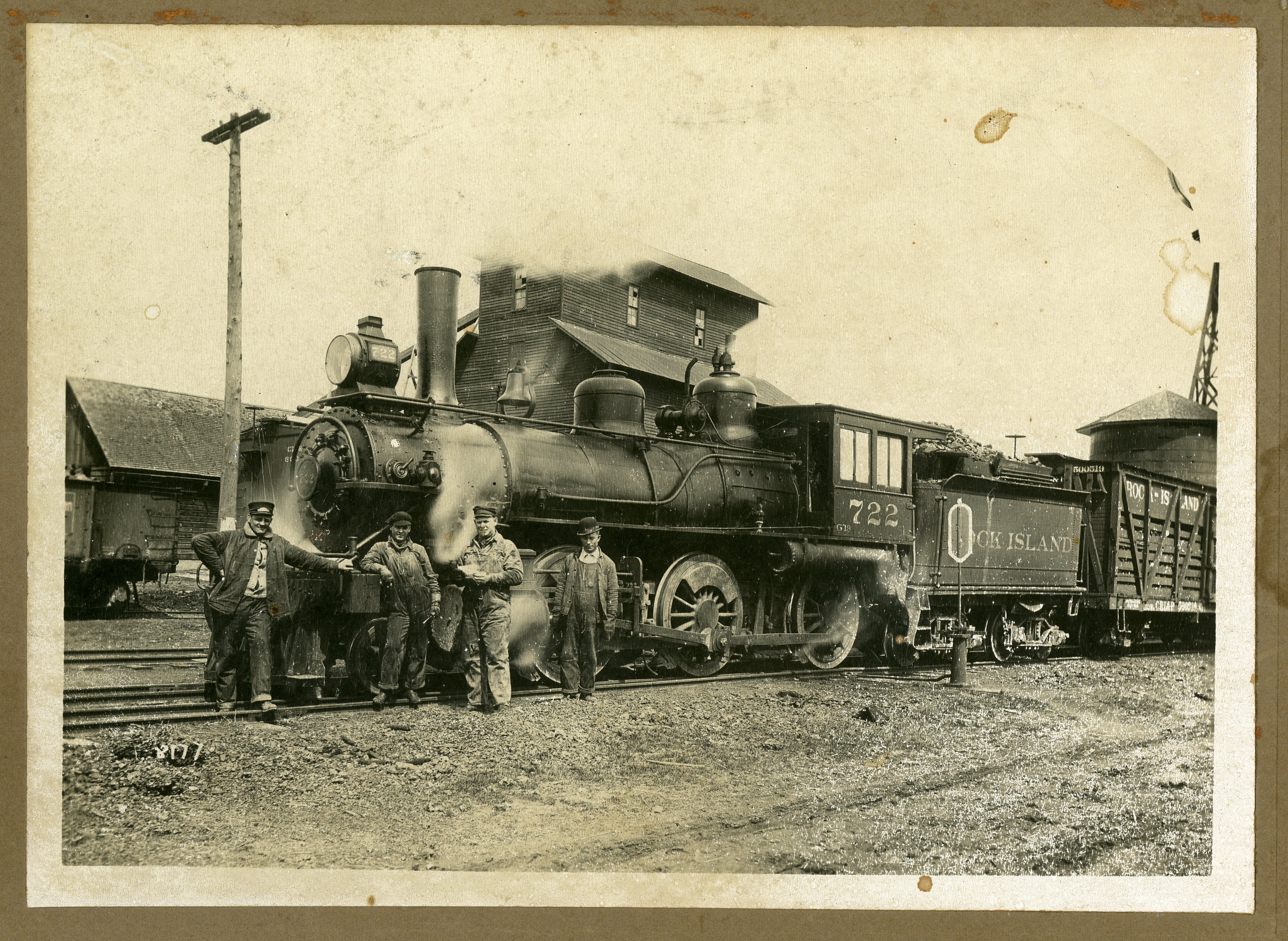 Rock Island Train in Kalona