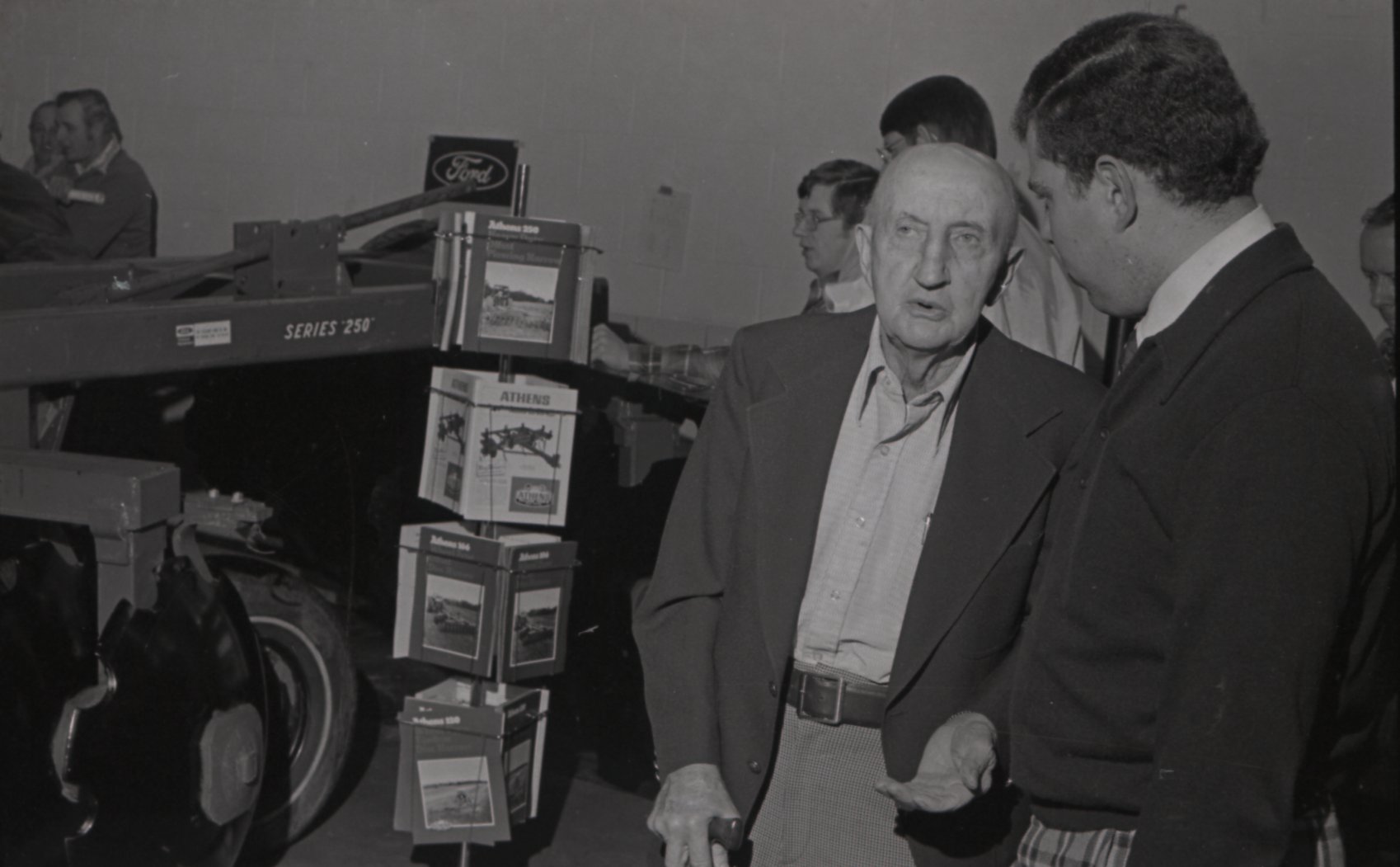 Ford display at meeting