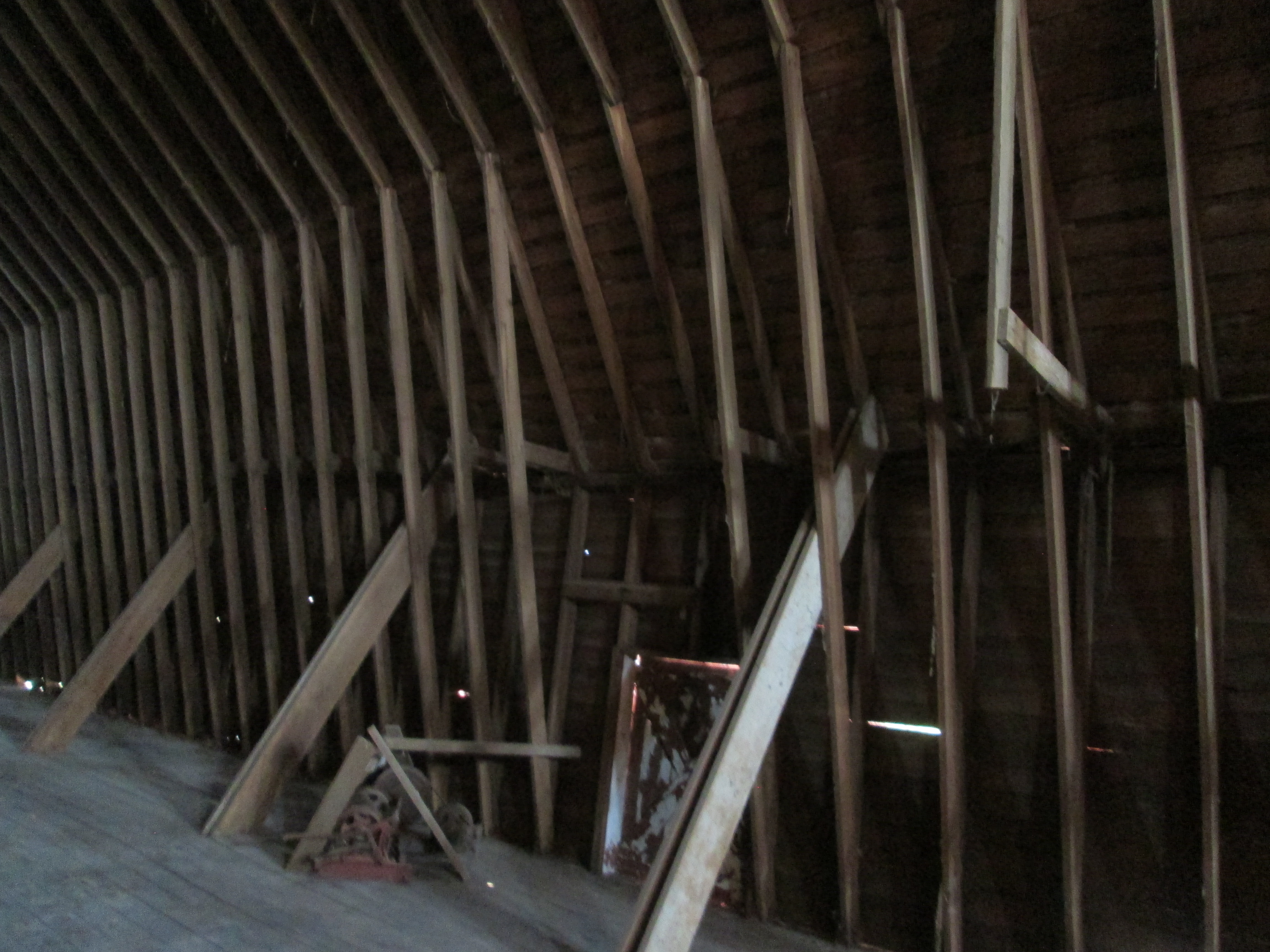 008.  Barn Loft Wall with Support
