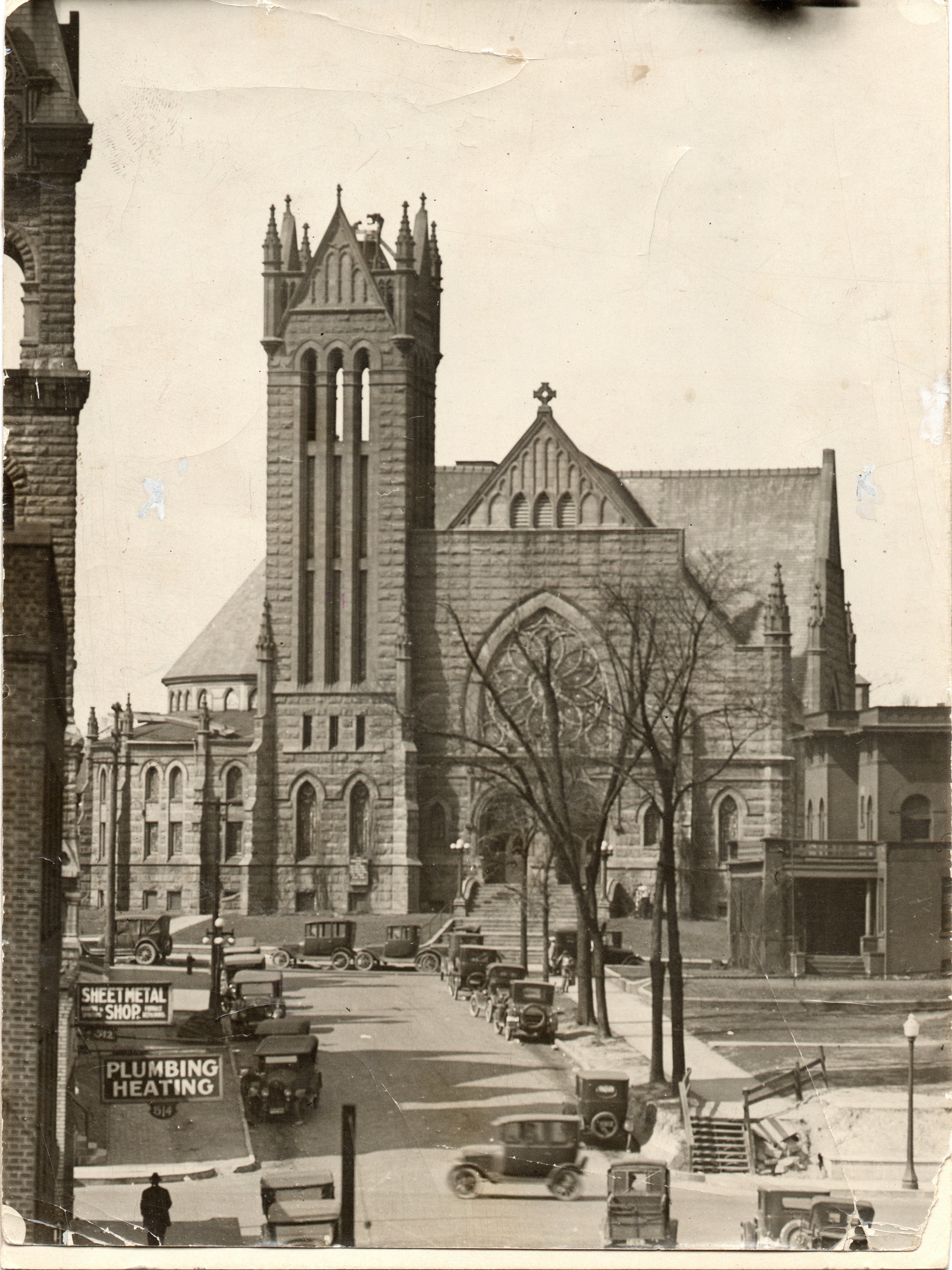 Plymouth Church Third Building 8th and Pleasant