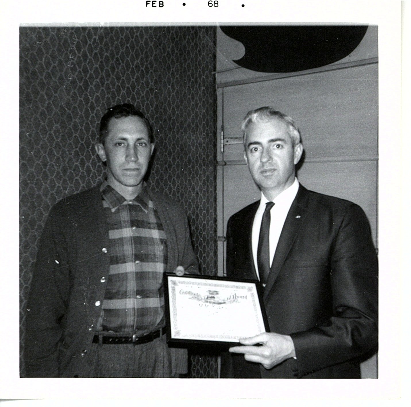 Lyn and Kupka, 1968