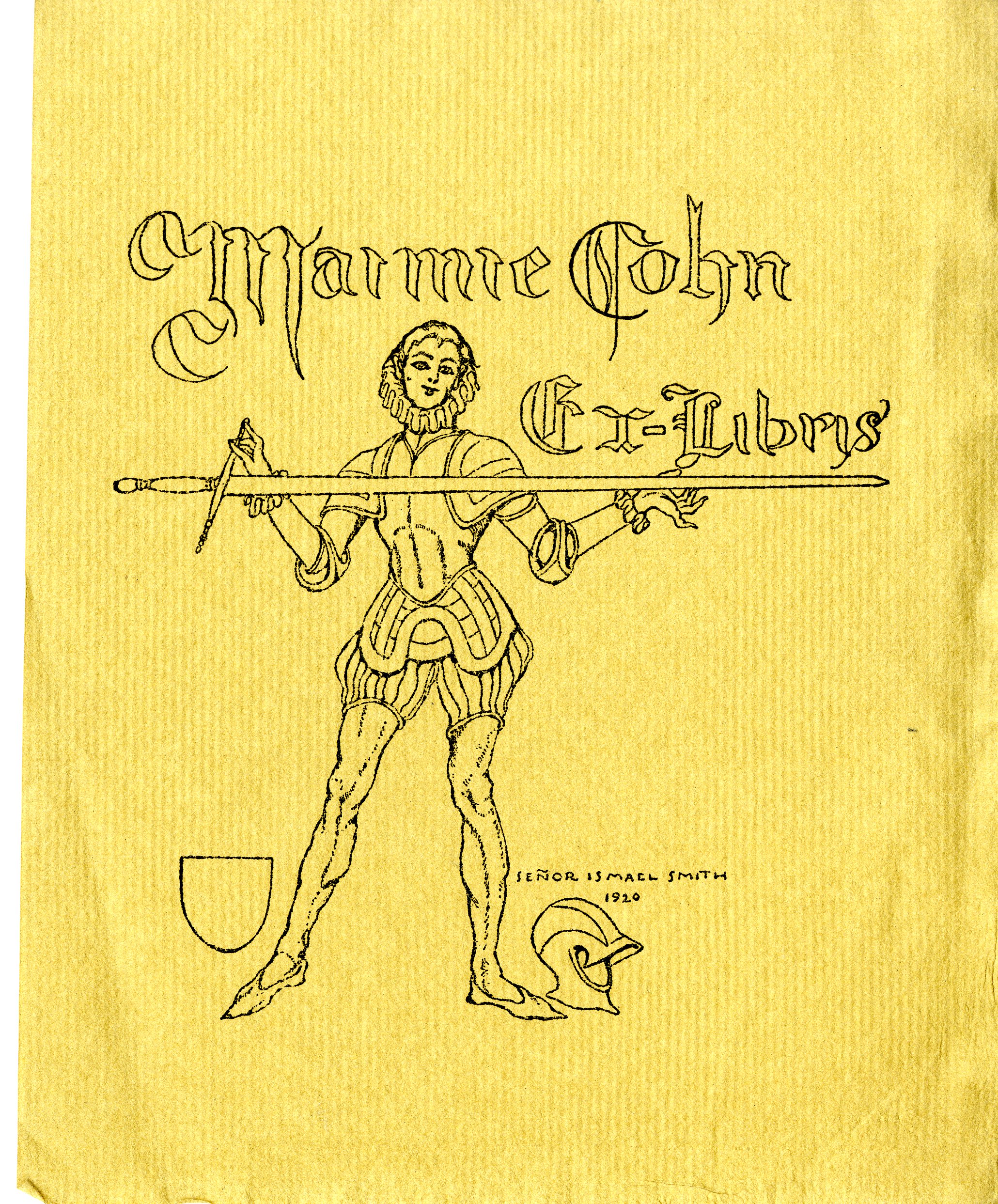 Maime Cohn Bookplate 