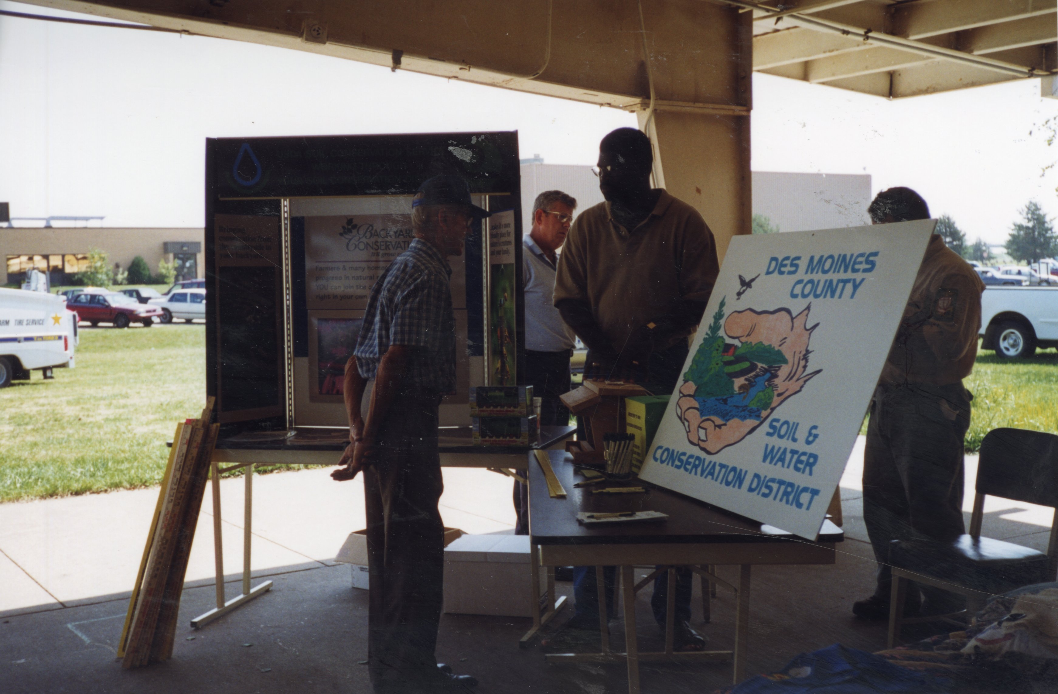 1998 Ag Expo Des Moines County Soil and Water Conservation District  Booth
