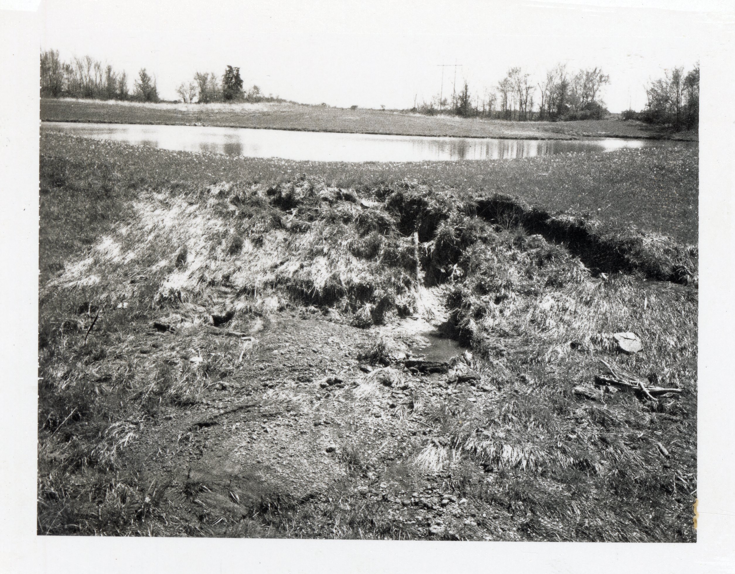 Maple pond emergency washout 