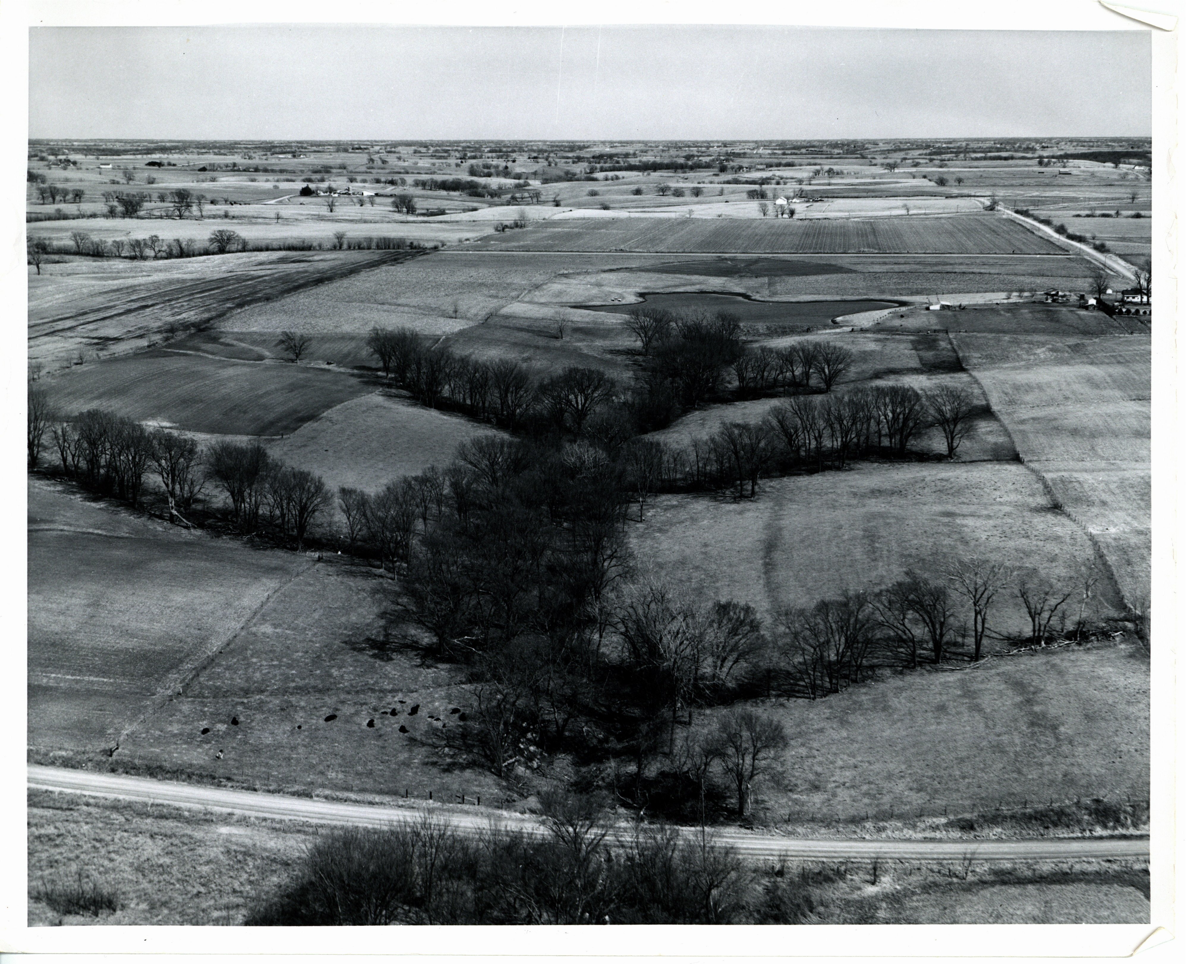D-10 structure site before picture, 1964