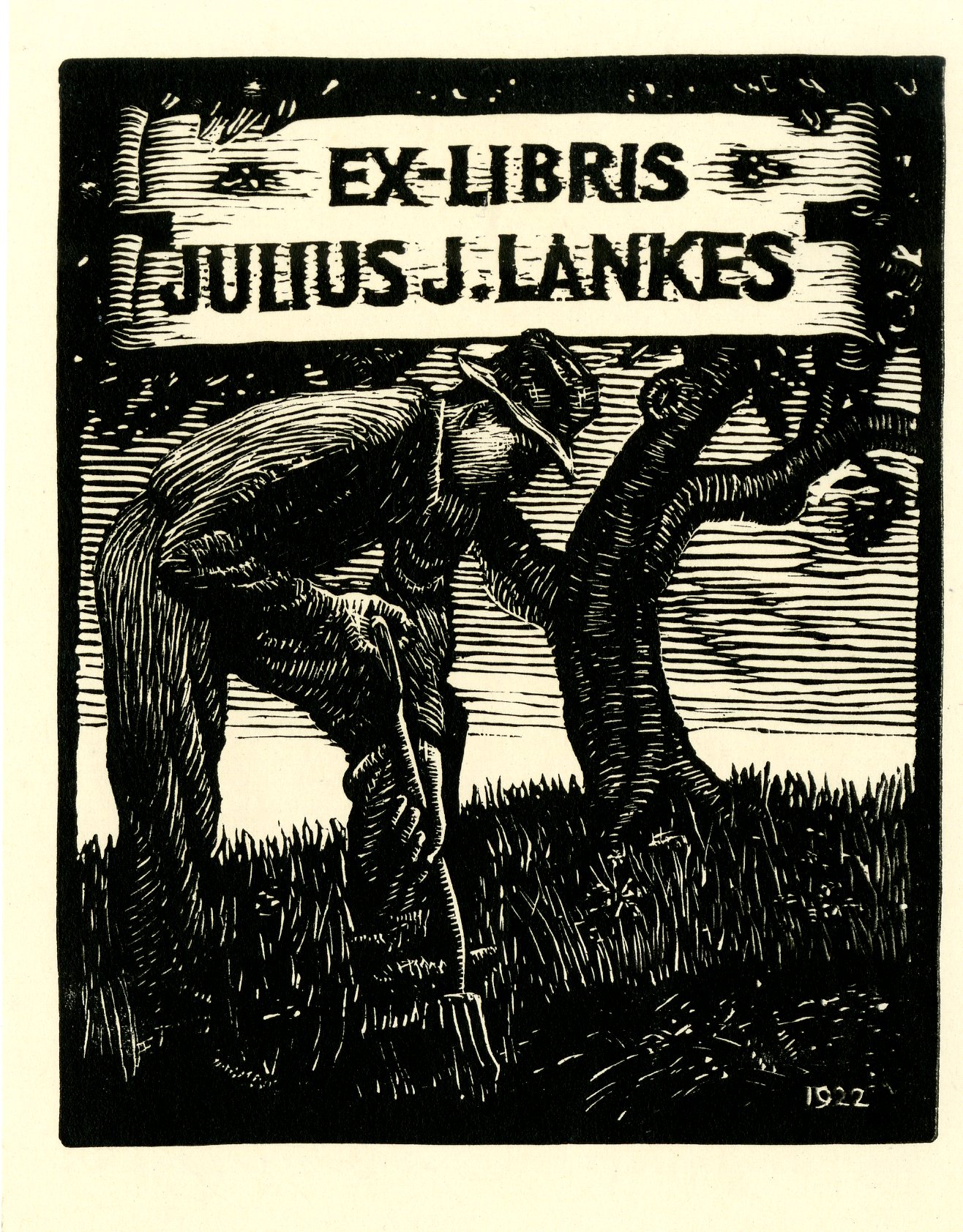 Julius J. Lankes Bookplate 