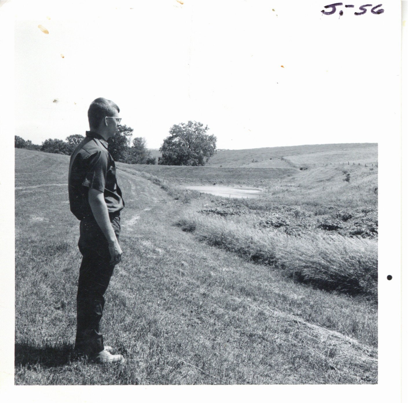 Paul Staner's pond, 1968