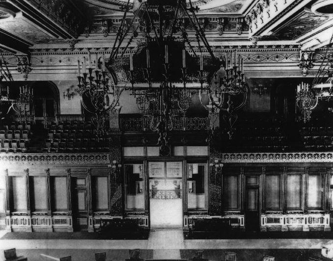 Iowa Senate Chamber looking Toward President bench