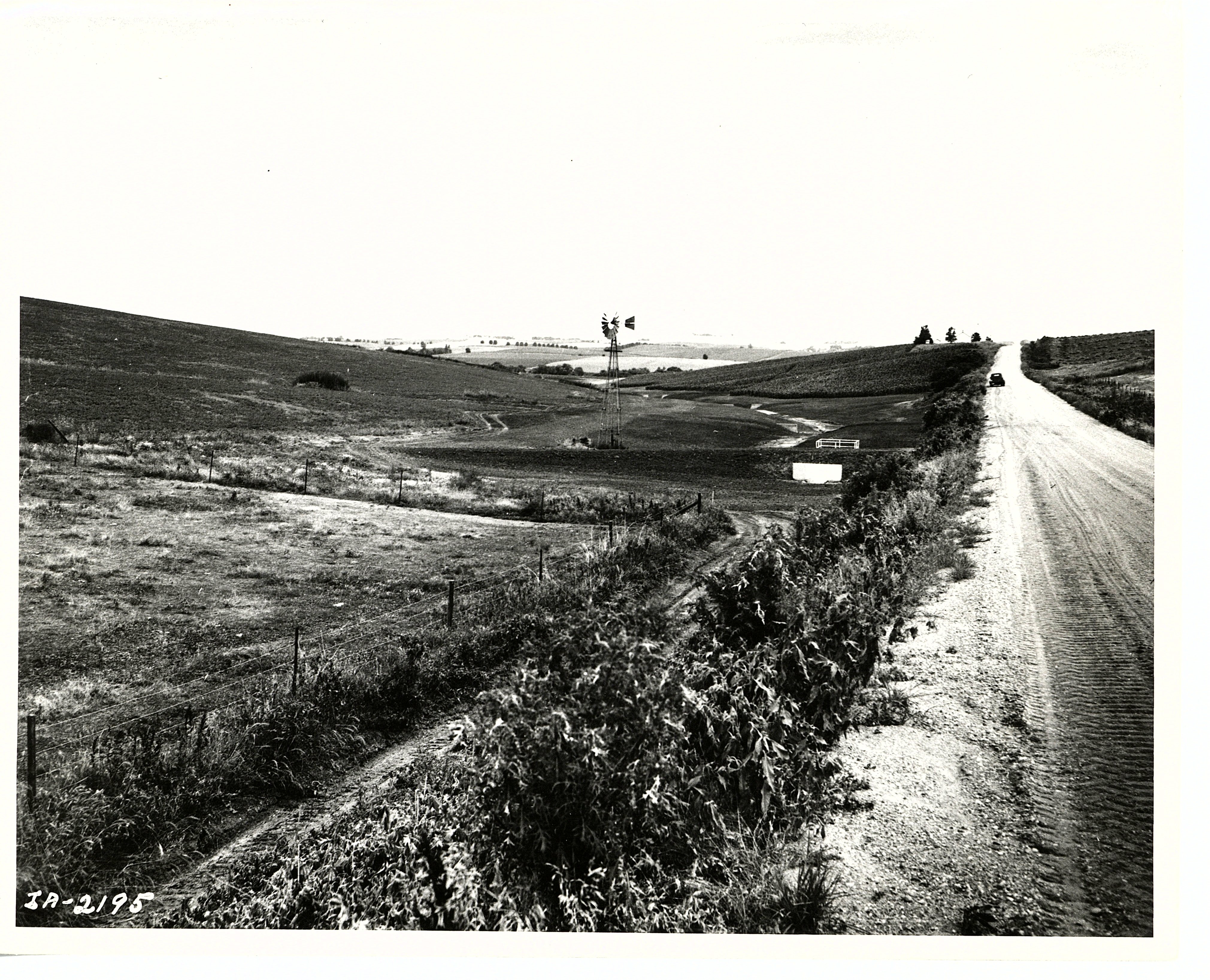 Flood control - gully E, 1949