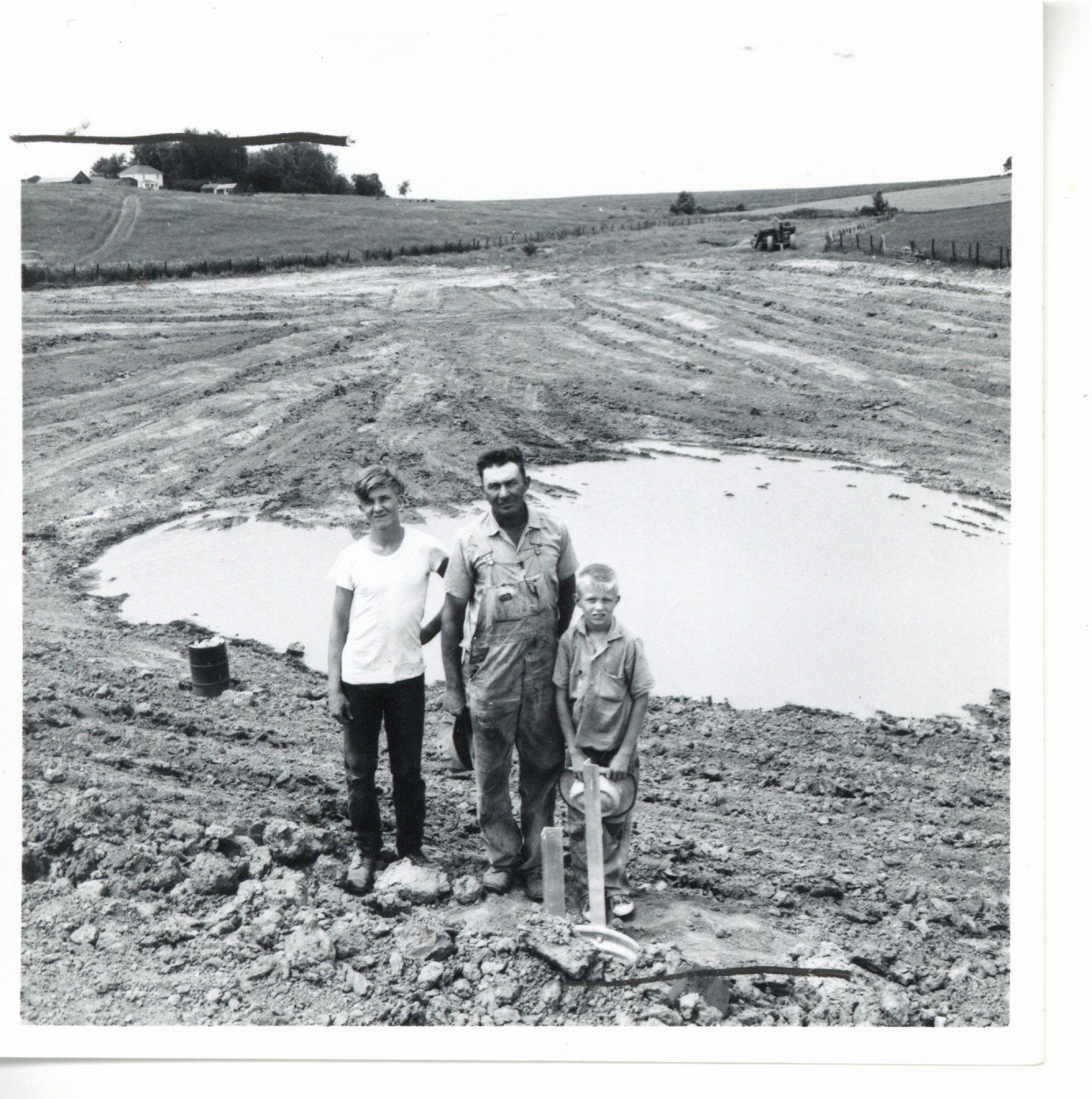Clyde Small and sons, 1966