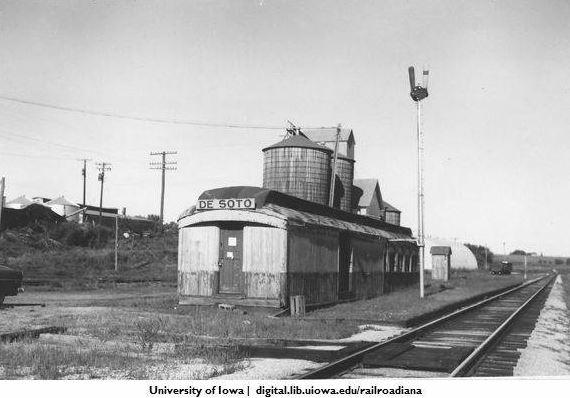 Title Page: De Soto Train Depot  