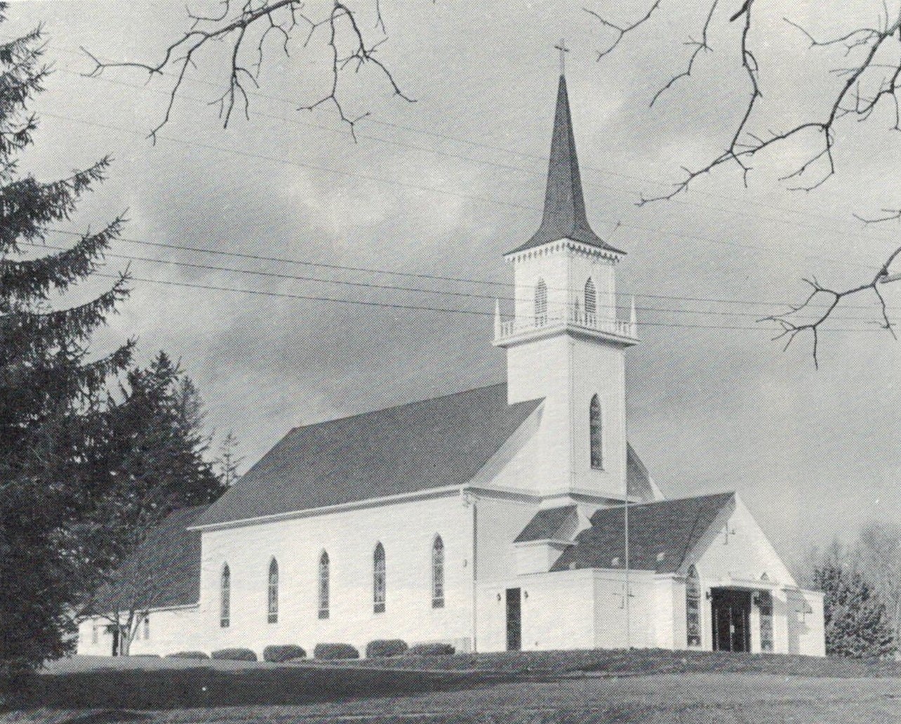 St. Paul Lutheran Church in Garnavillo, Iowa -1978