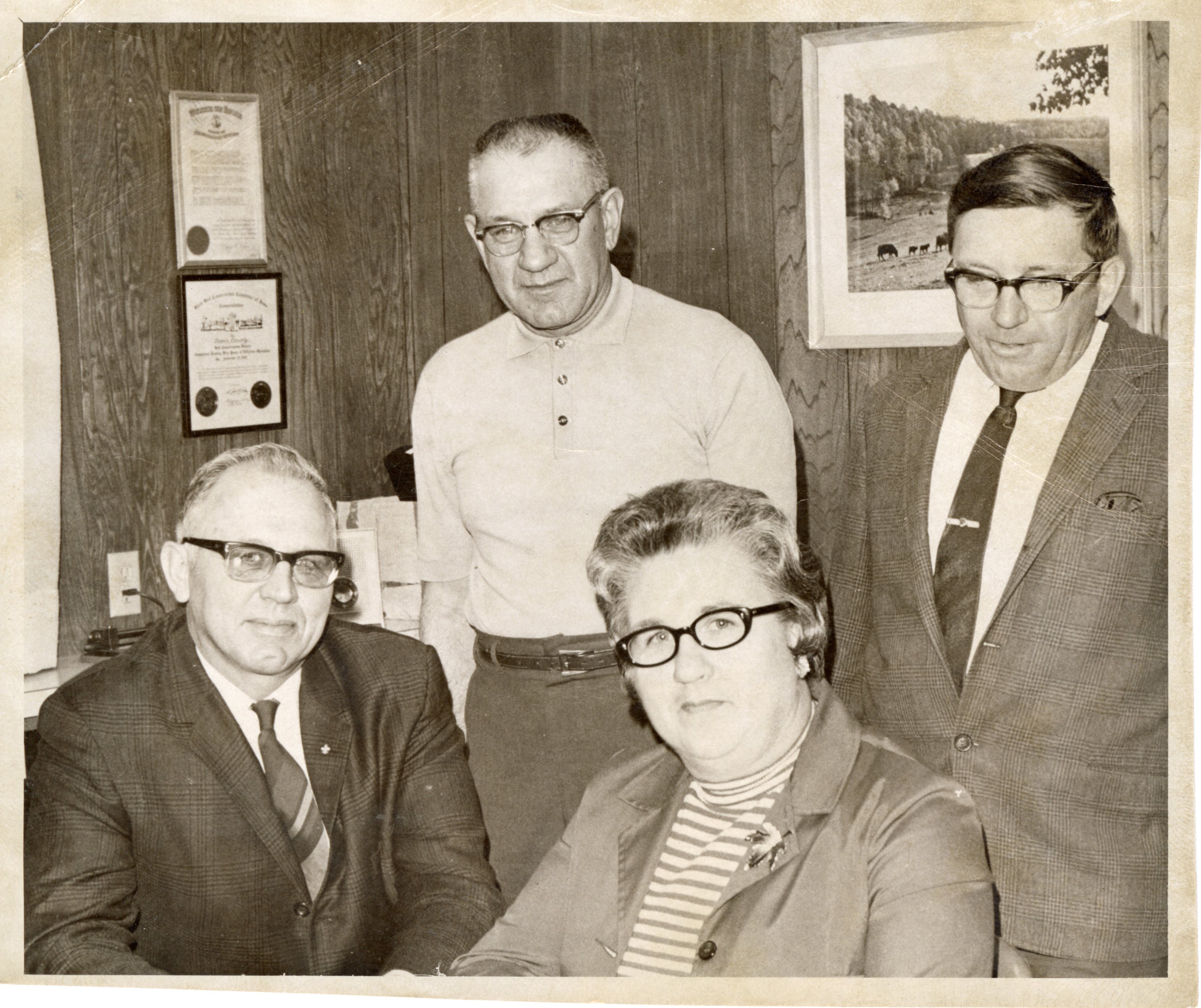 1974 - Photo of Soil Conservation Staff 