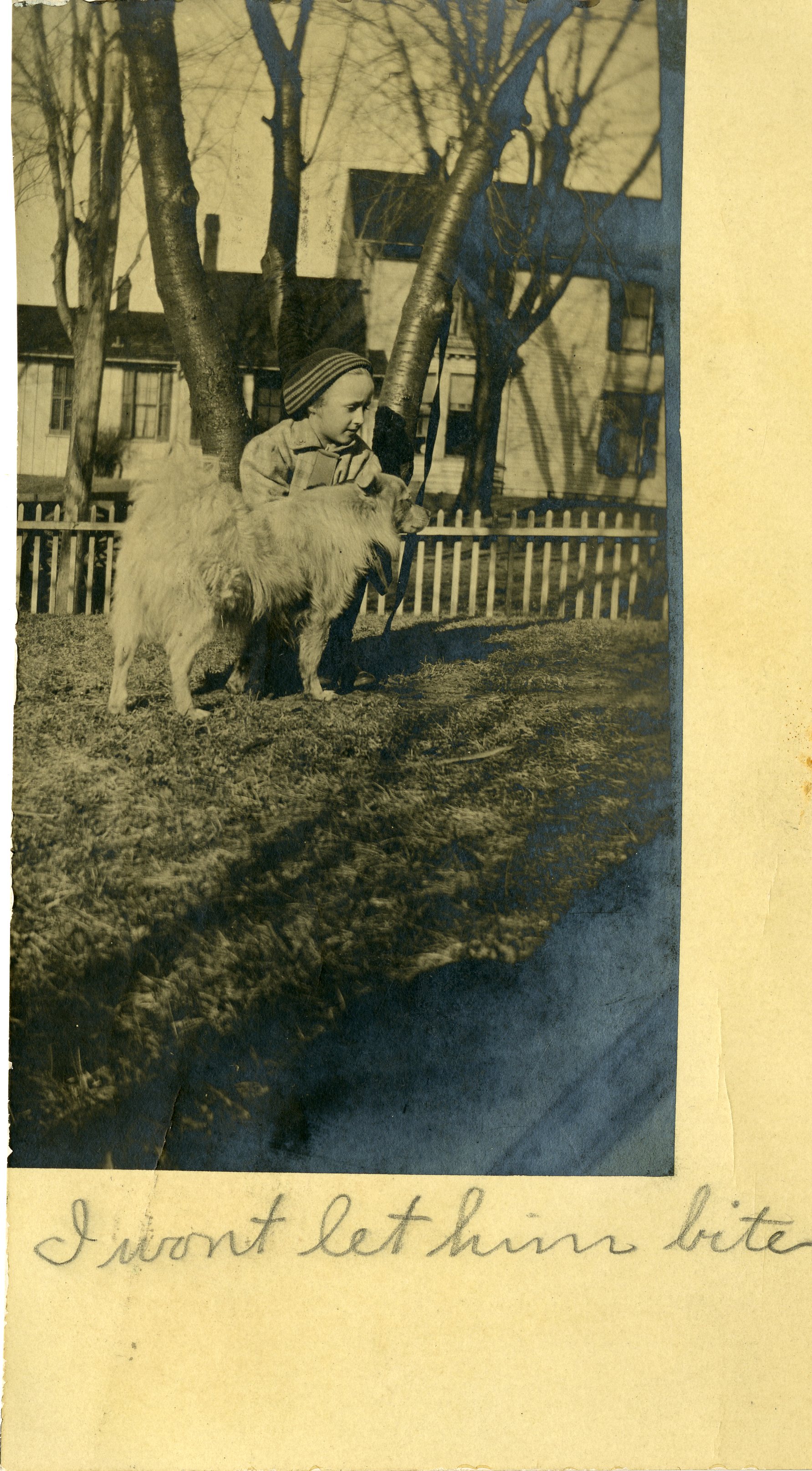 Grace and her dog