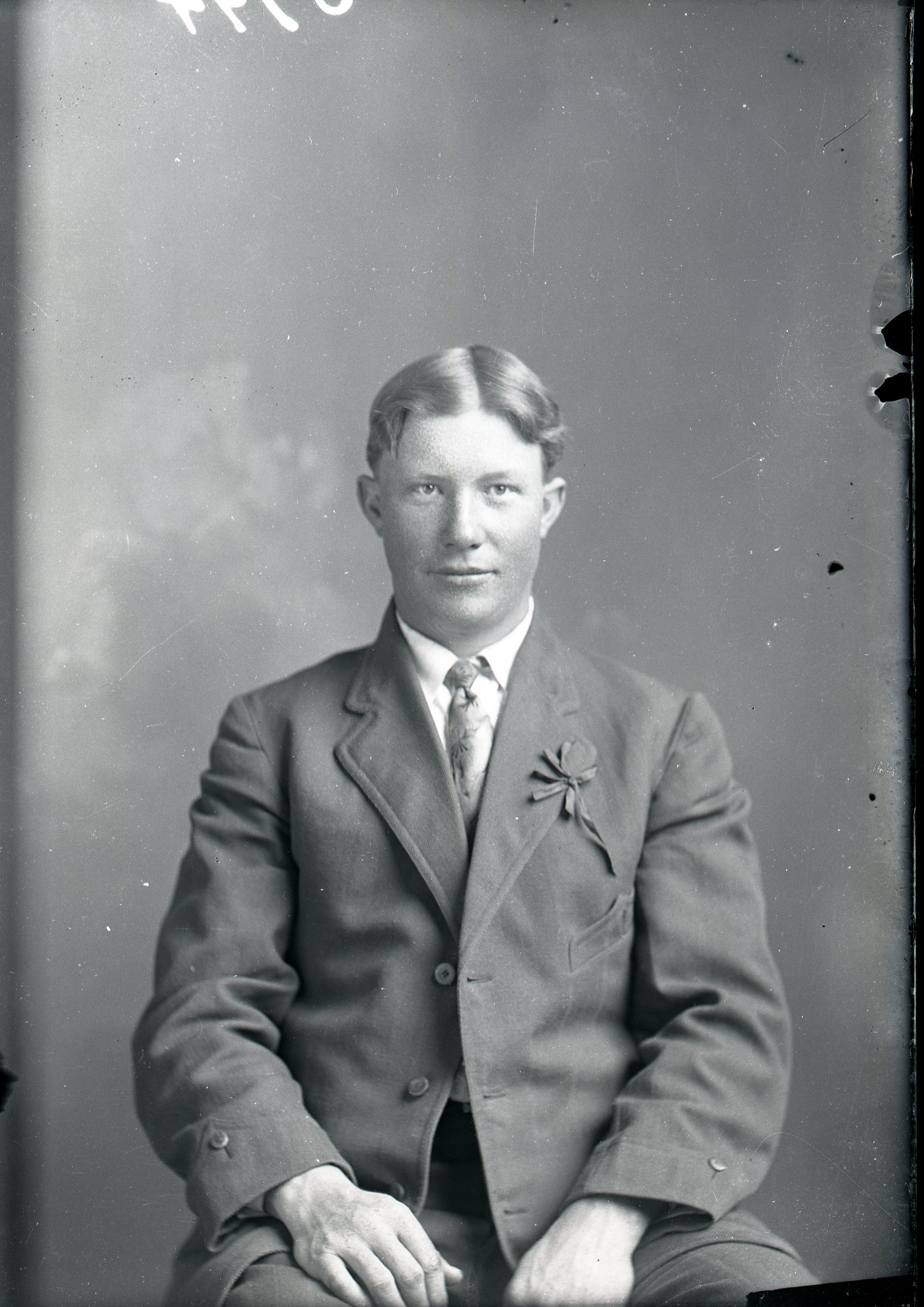 Man seated