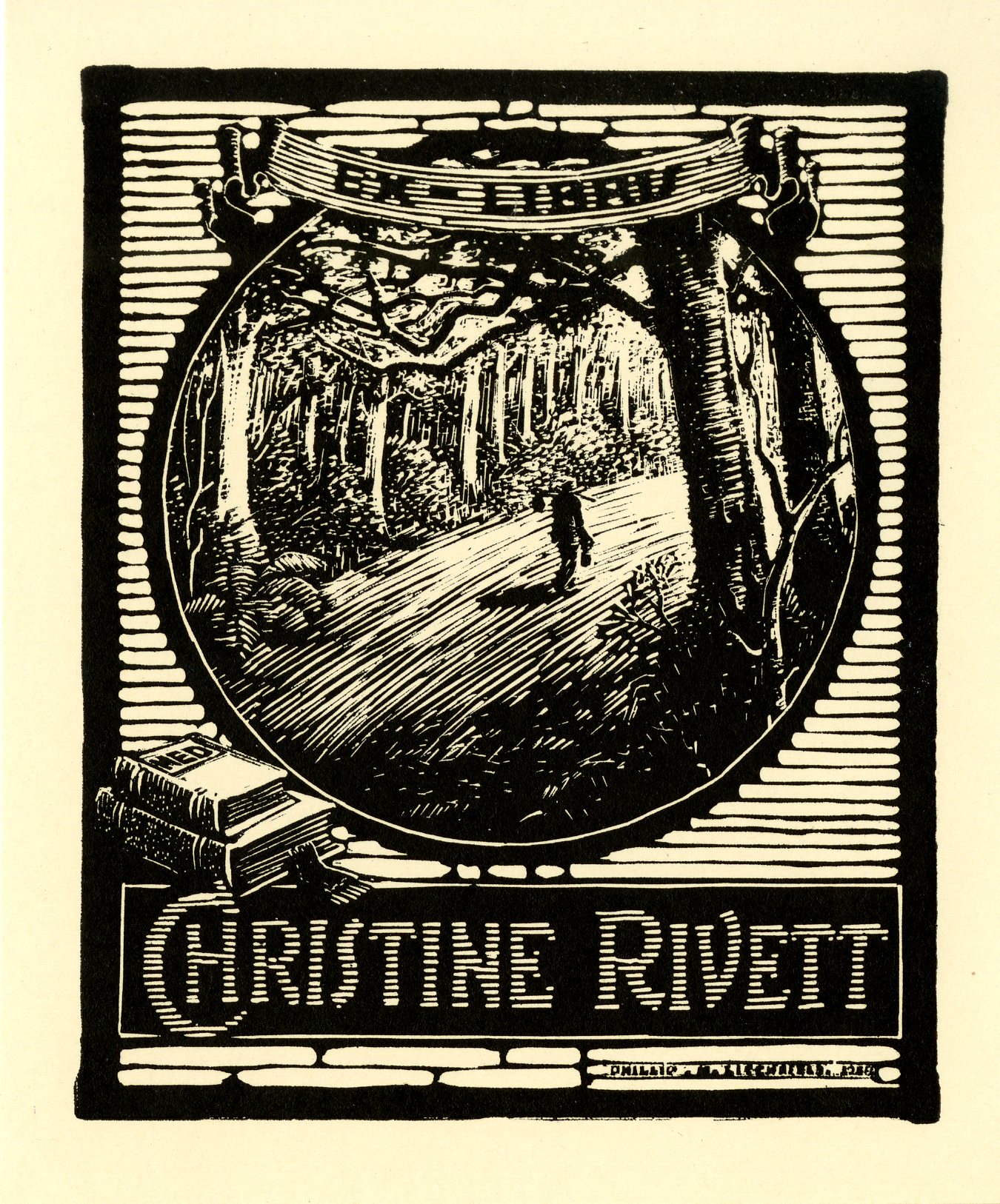 Christine Rivett Bookplate