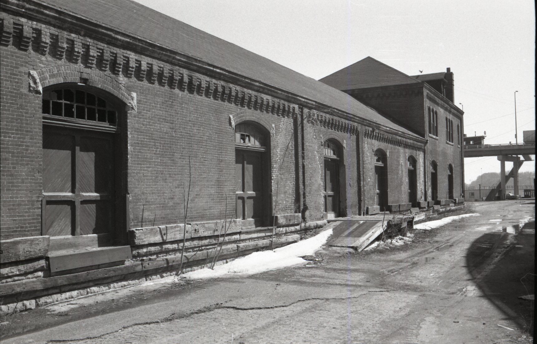 Unidentified brick building