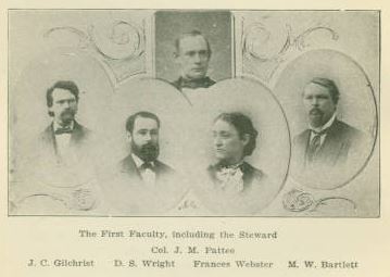 Cover Page: First Faculty at Normal School (UNI)