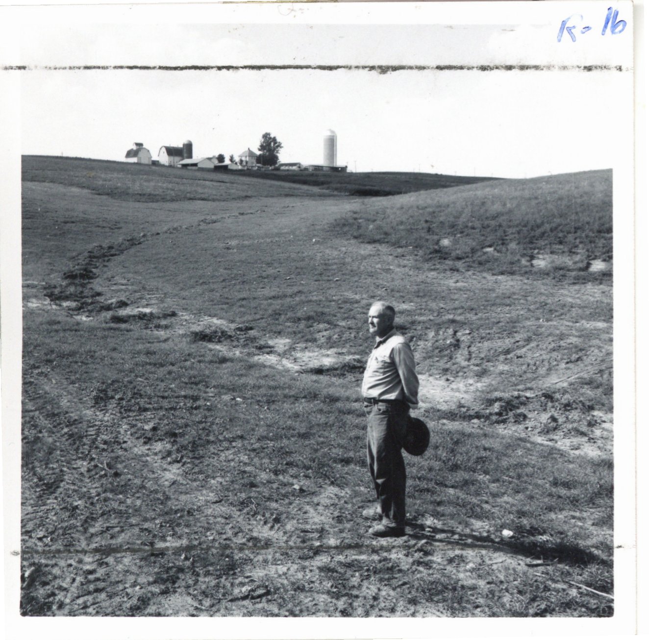 Gene Stillmunkes grassed waterway, 1964