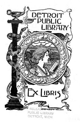 Detroit Public Library: Ex Libris bookplate 