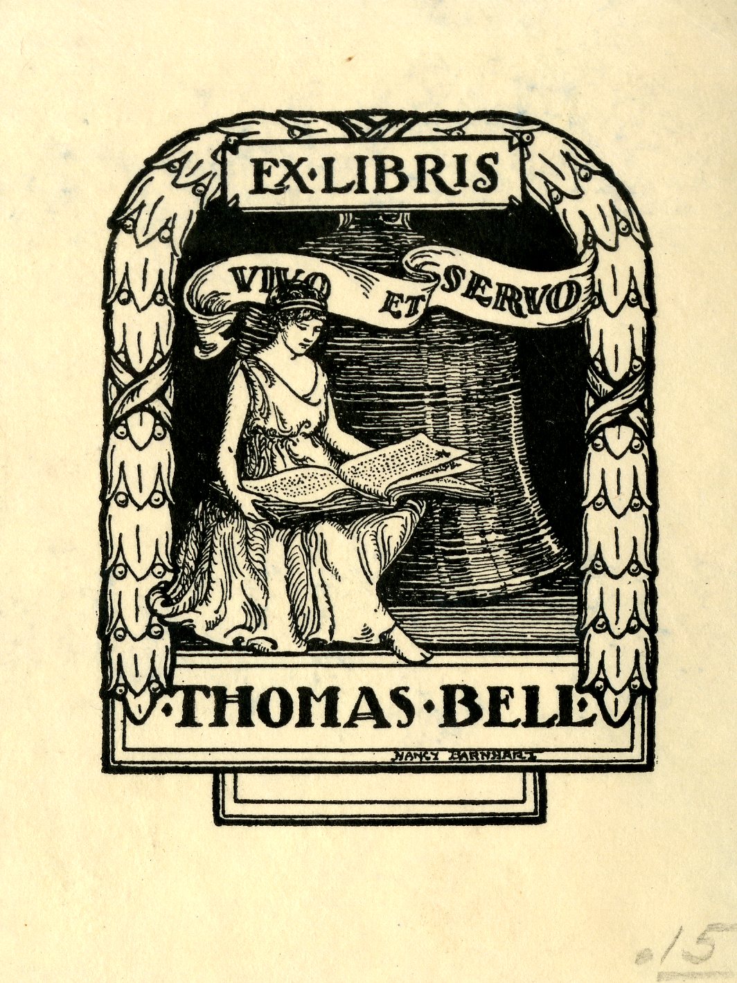 Thomas Bell Bookplate 